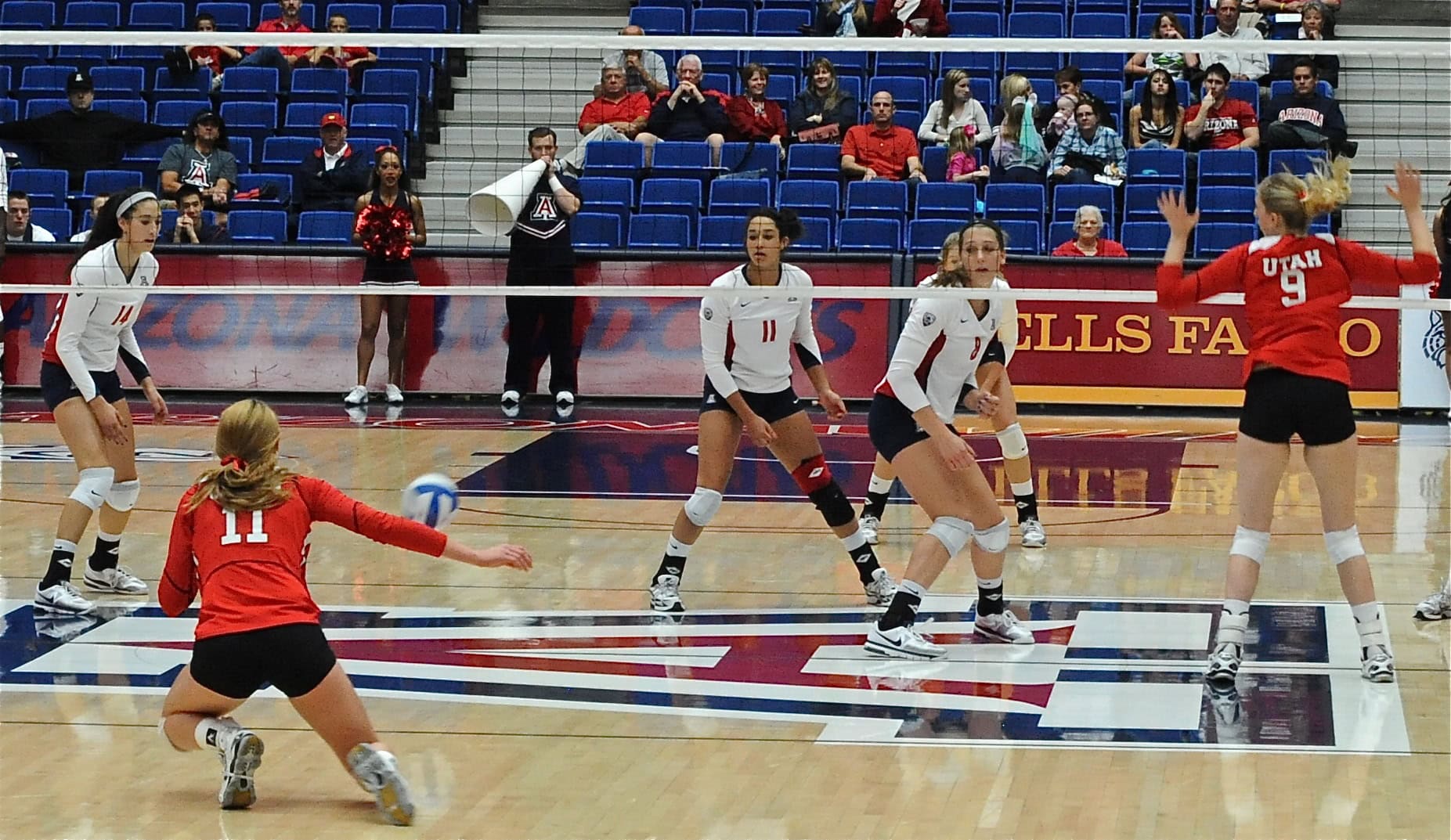 UA Utah Volleyball 11/11/11