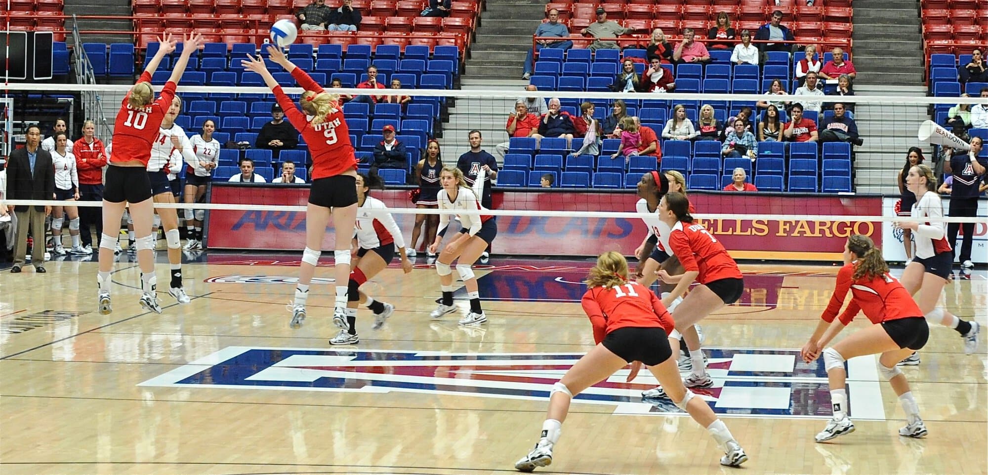 UA Utah Volleyball 11/11/11