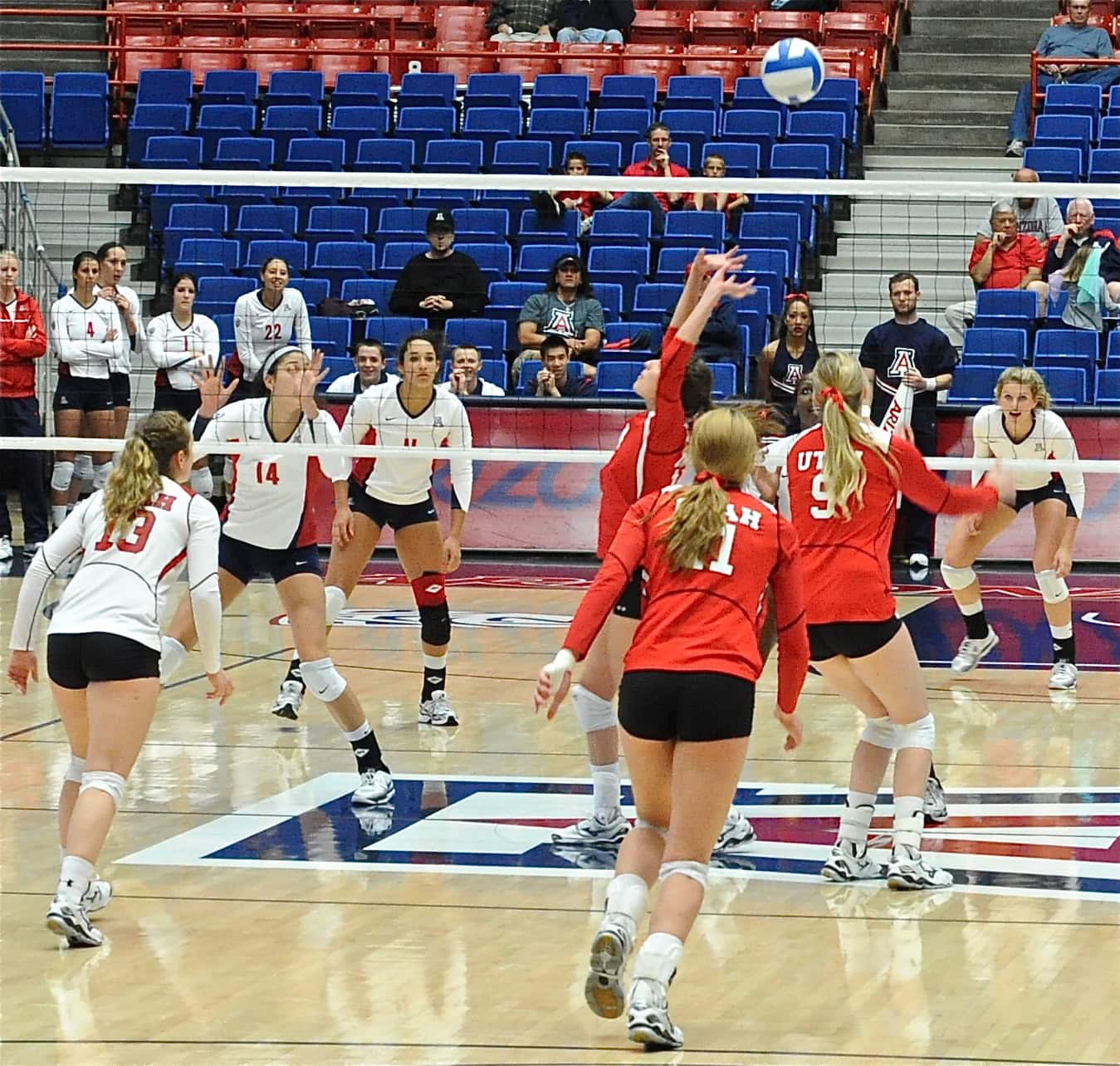 UA Utah Volleyball 11/11/11