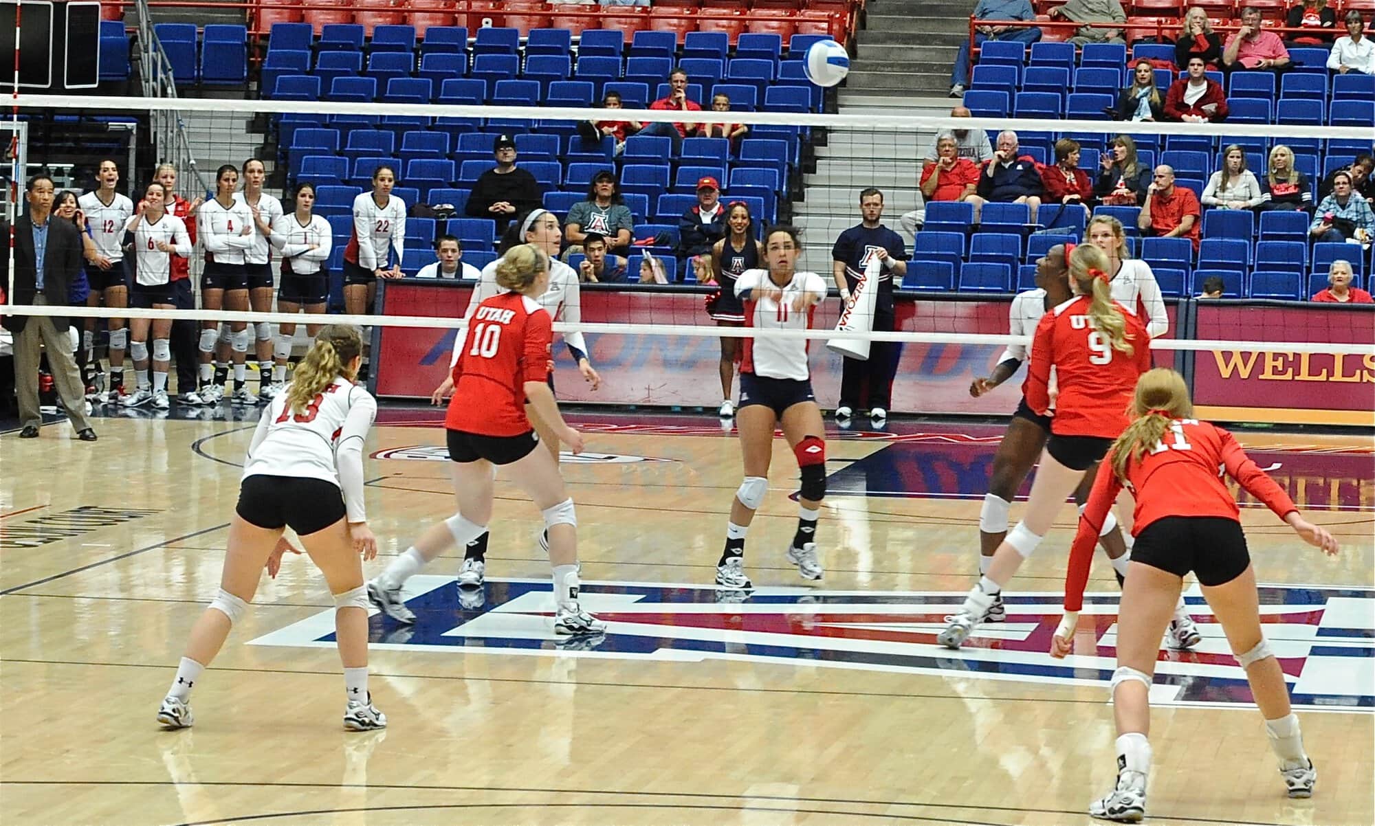 UA Utah Volleyball 11/11/11
