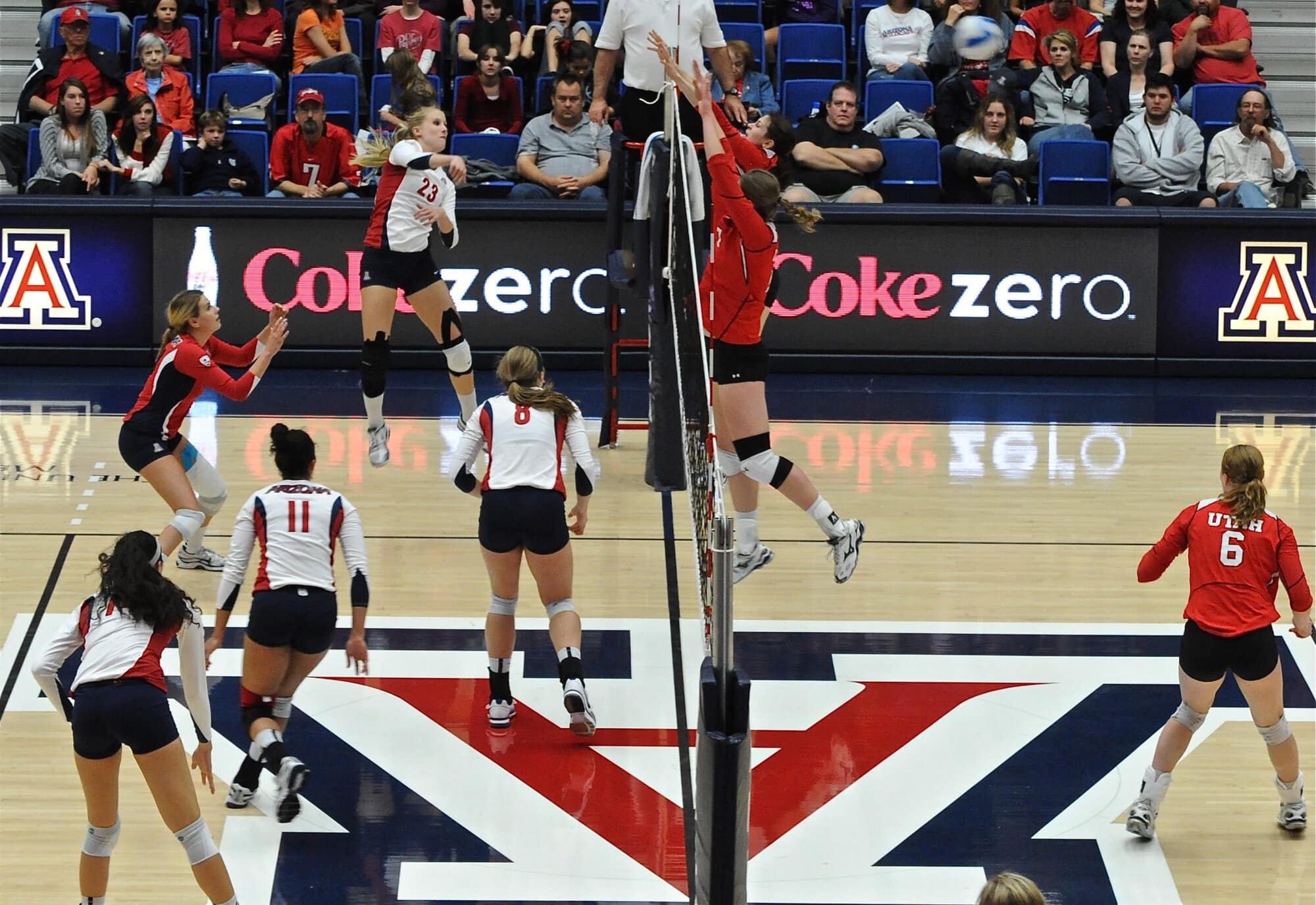 UA Utah Volleyball 11/11/11