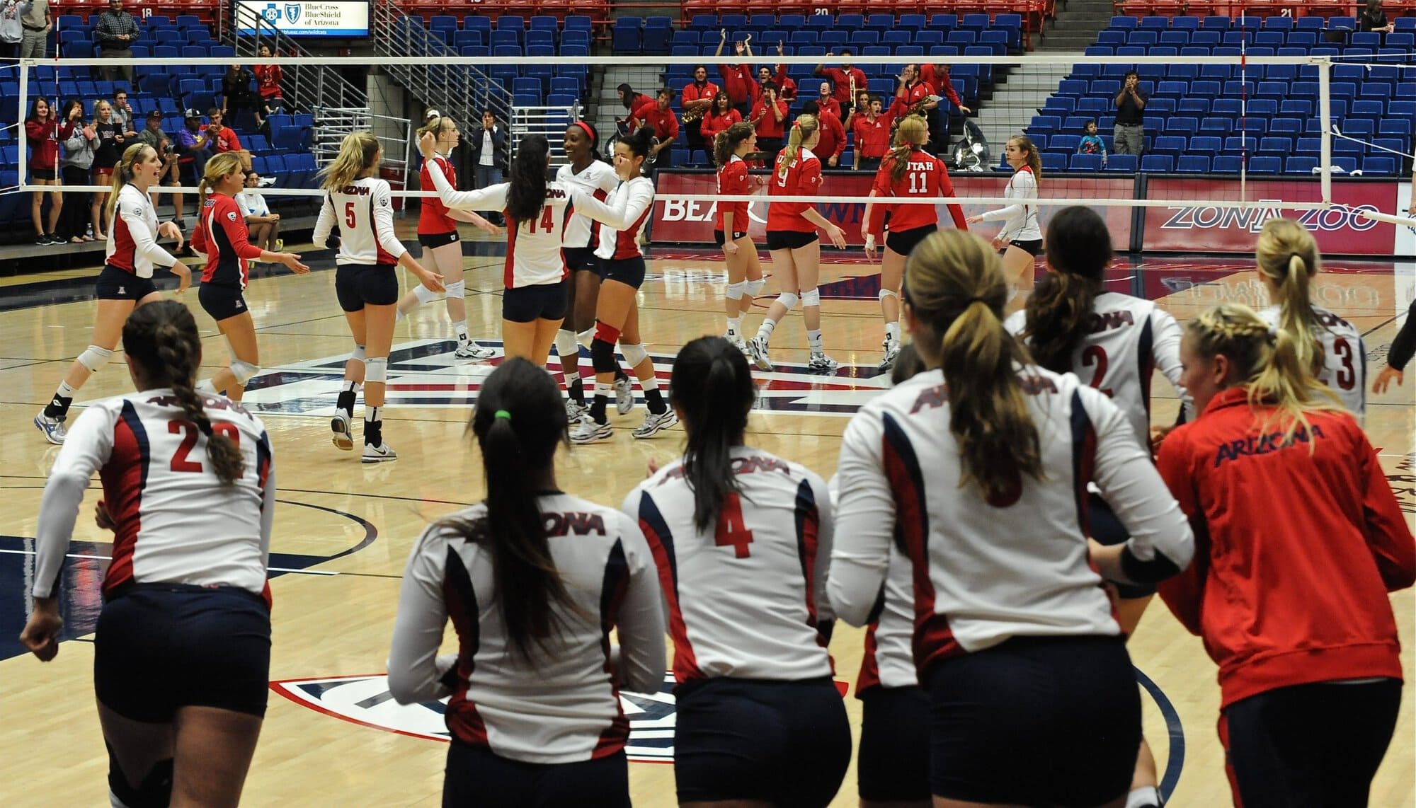 UA Utah Volleyball 11/11/11
