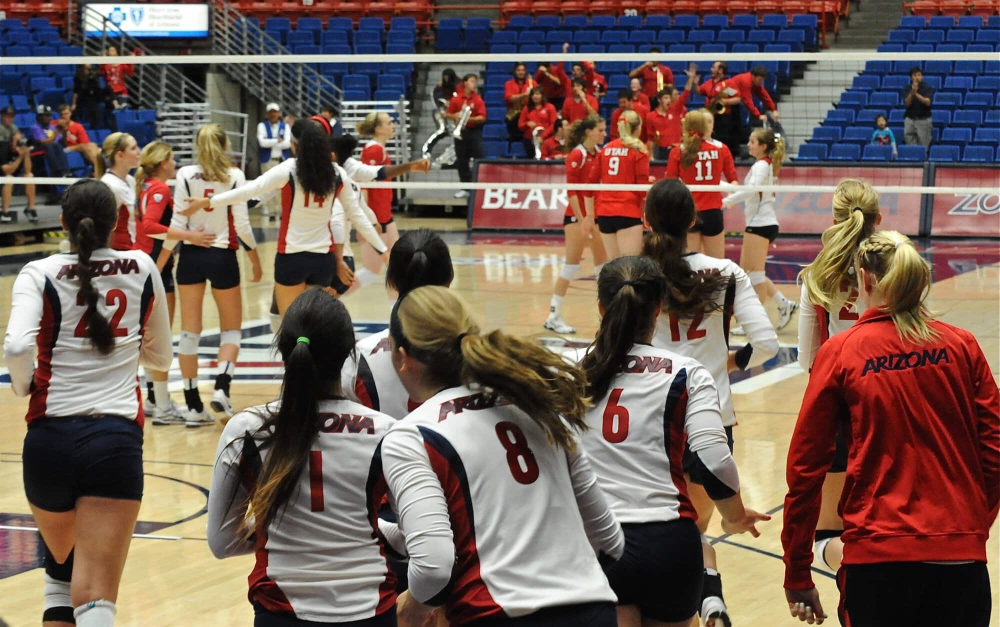 UA Utah Volleyball 11/11/11