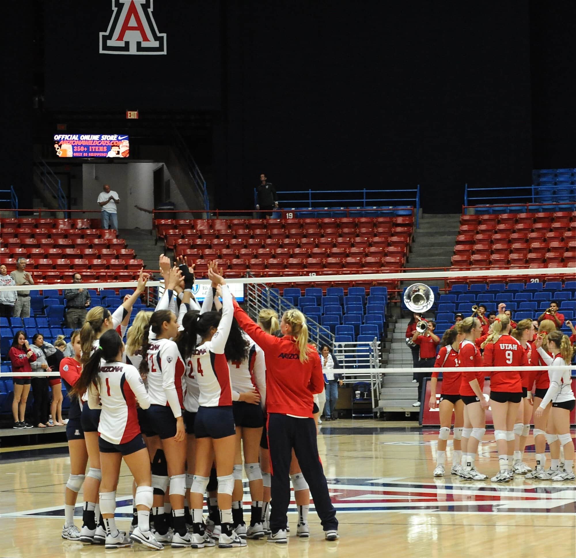 UA Utah Volleyball 11/11/11