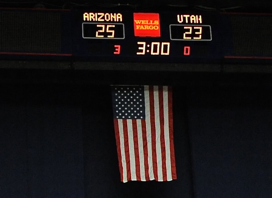 UA Utah Volleyball 11/11/11