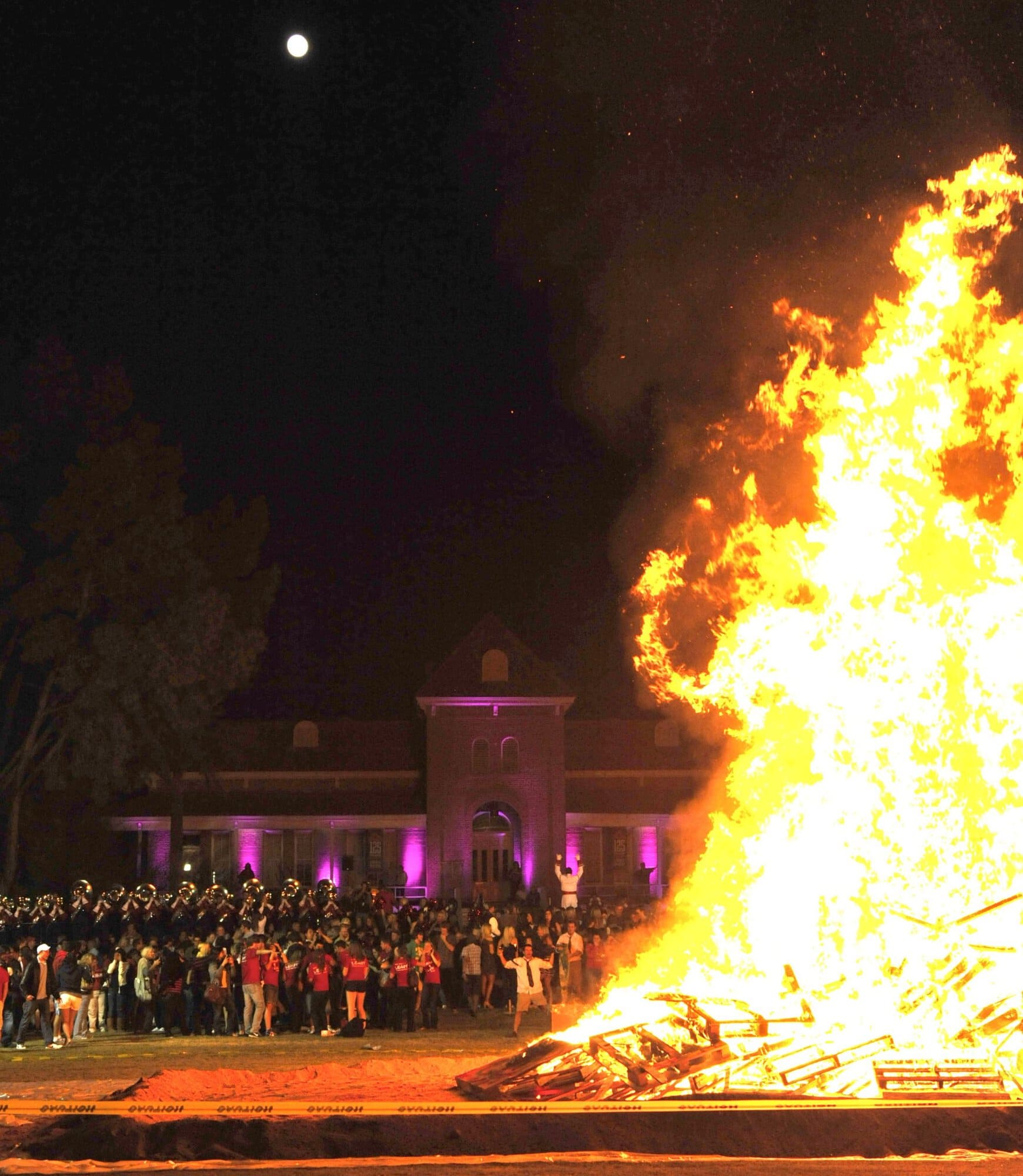 Pep Rally and Bonfire