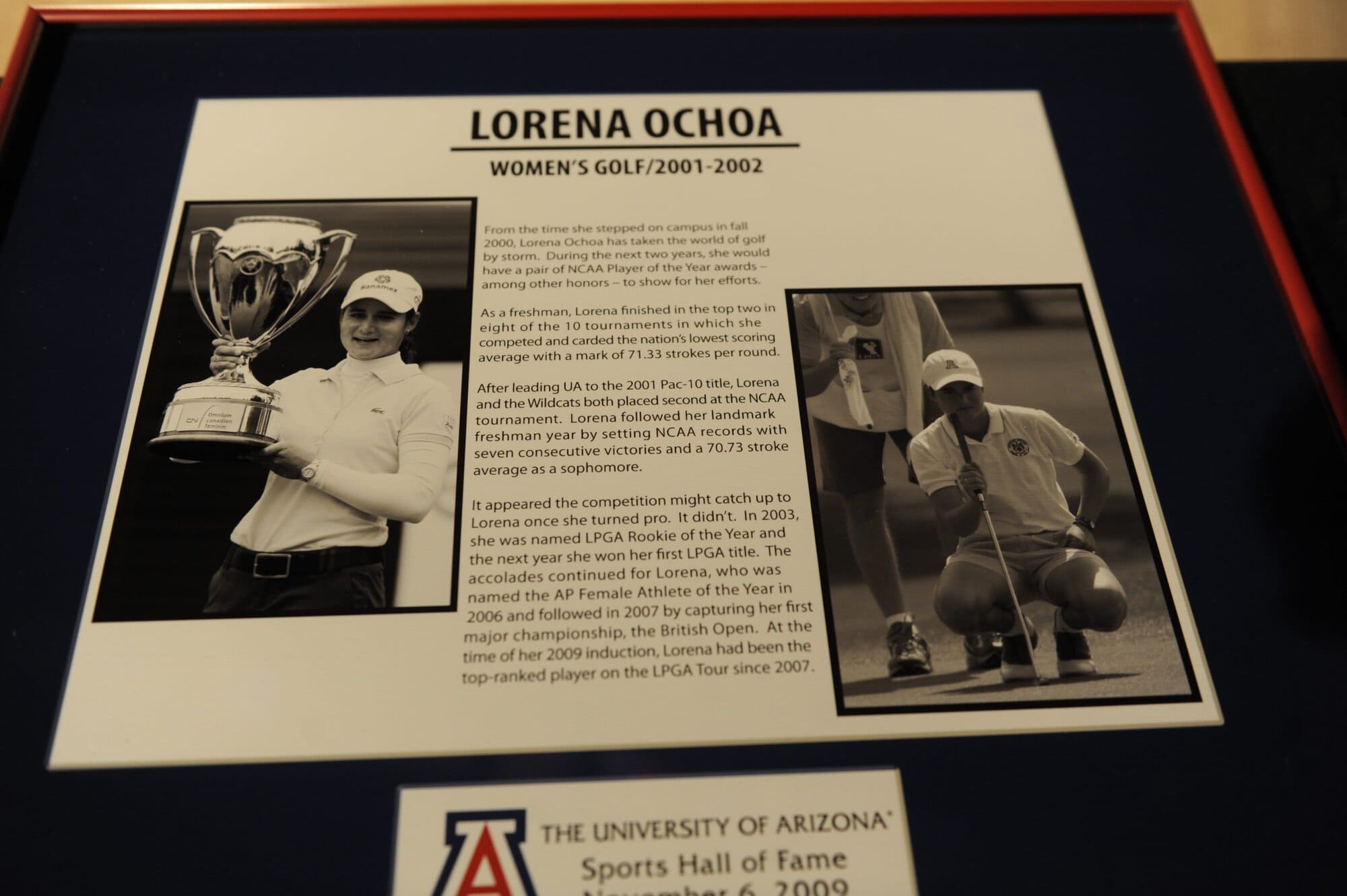 UA Sports Hall of Fame Induction Ceremony