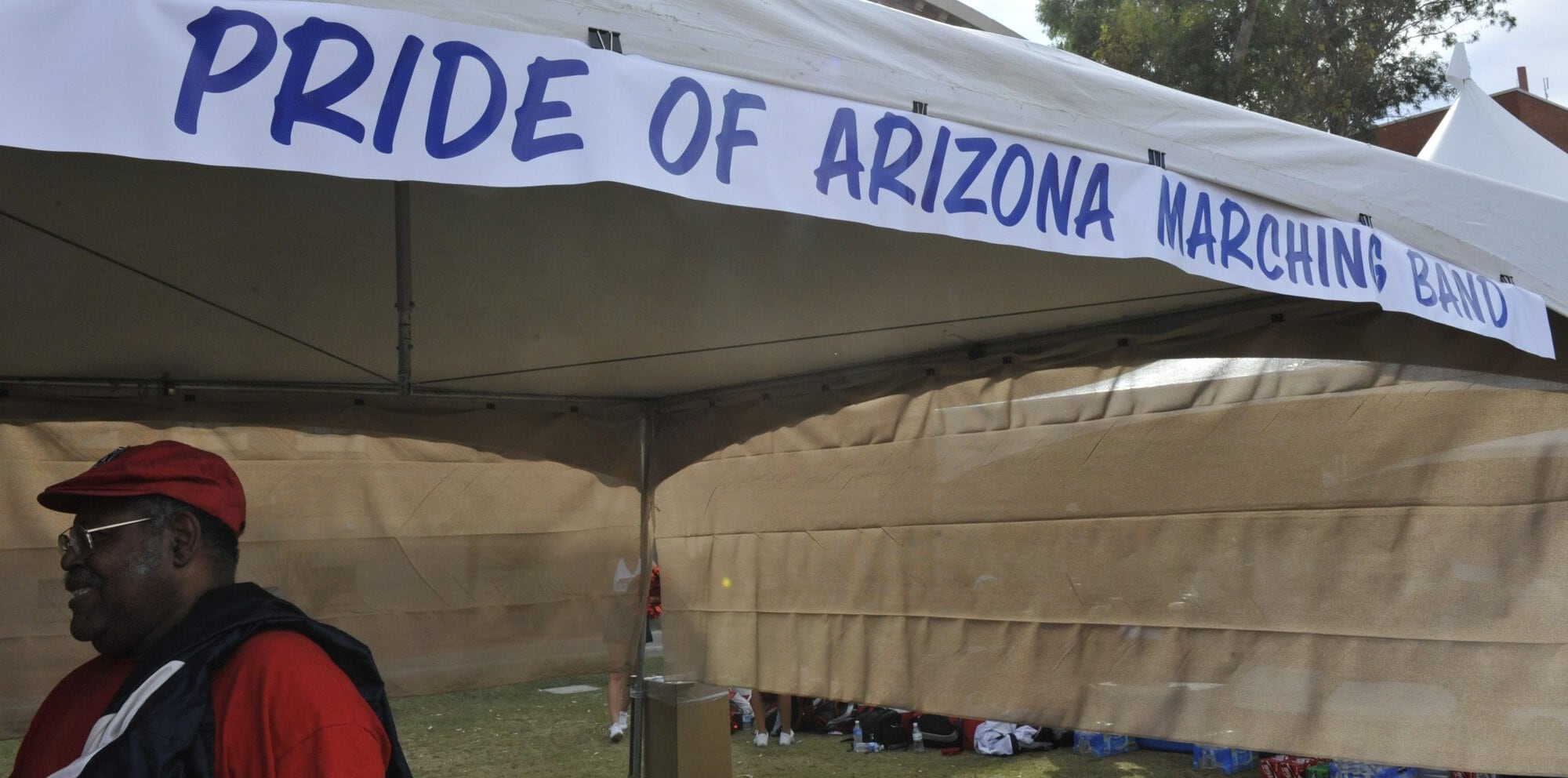 Tents on the Mall