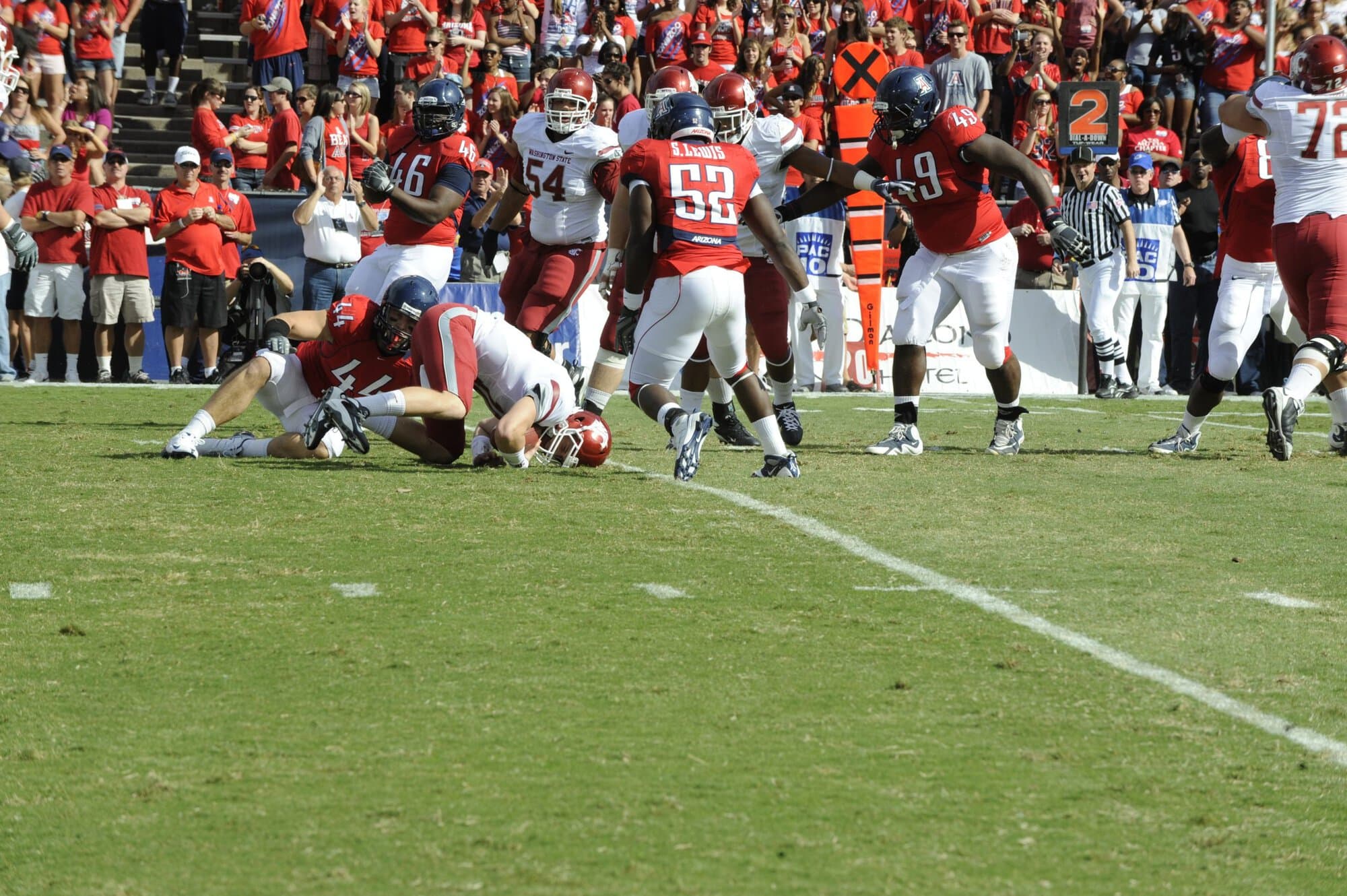 WSU UA First-Half