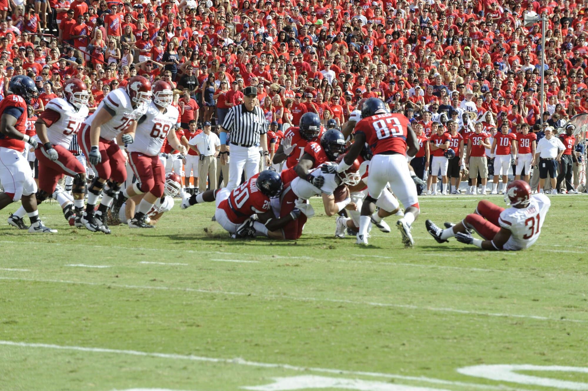 WSU UA First-Half