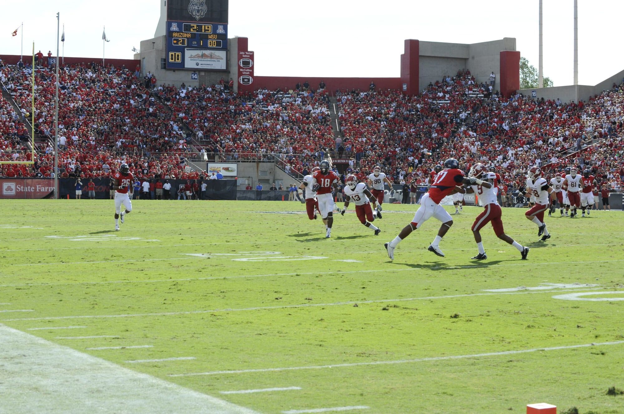 WSU UA First-Half
