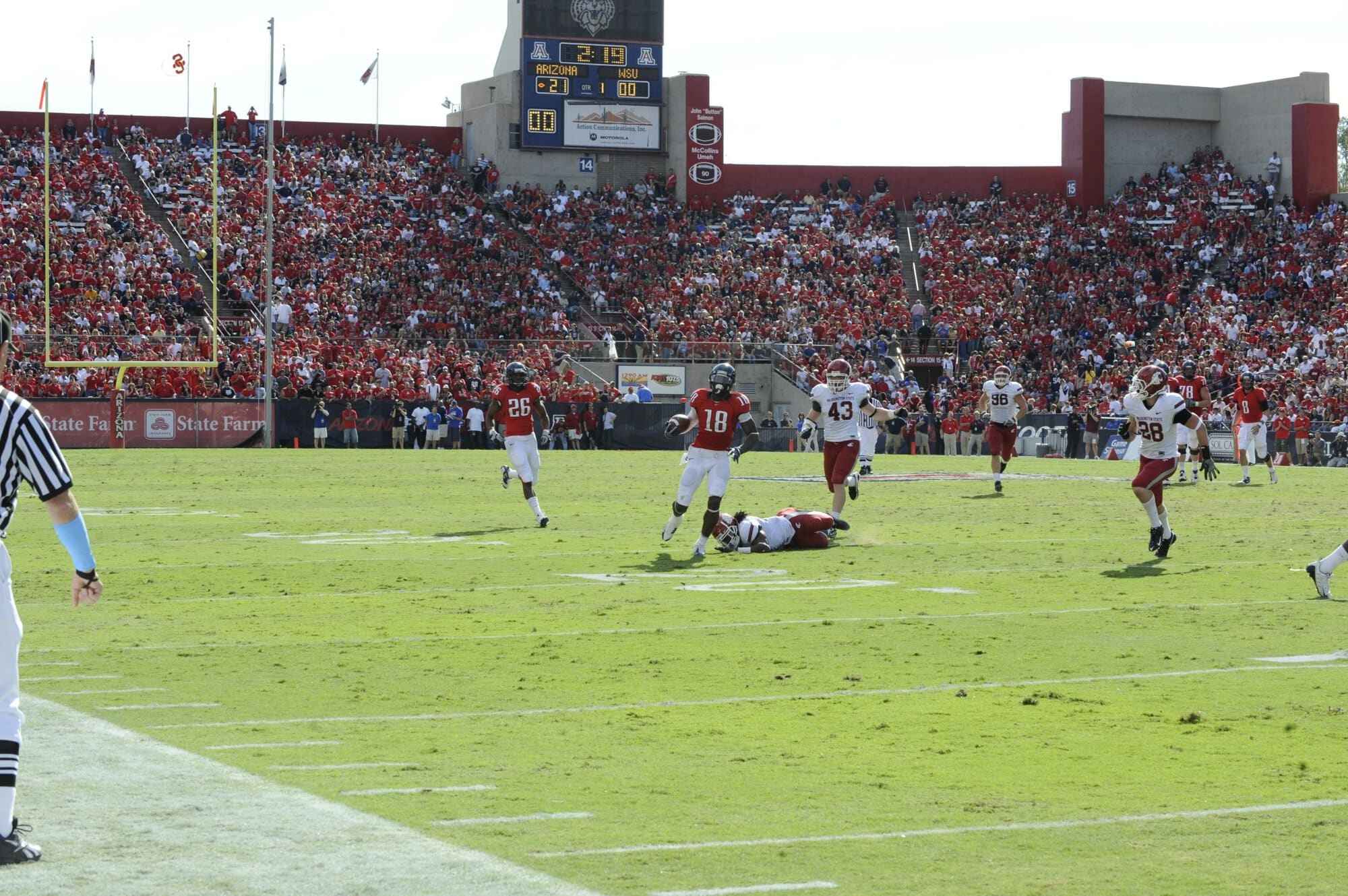 WSU UA First-Half