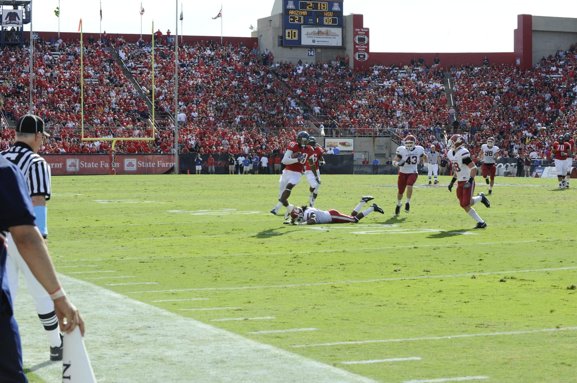 WSU UA First-Half