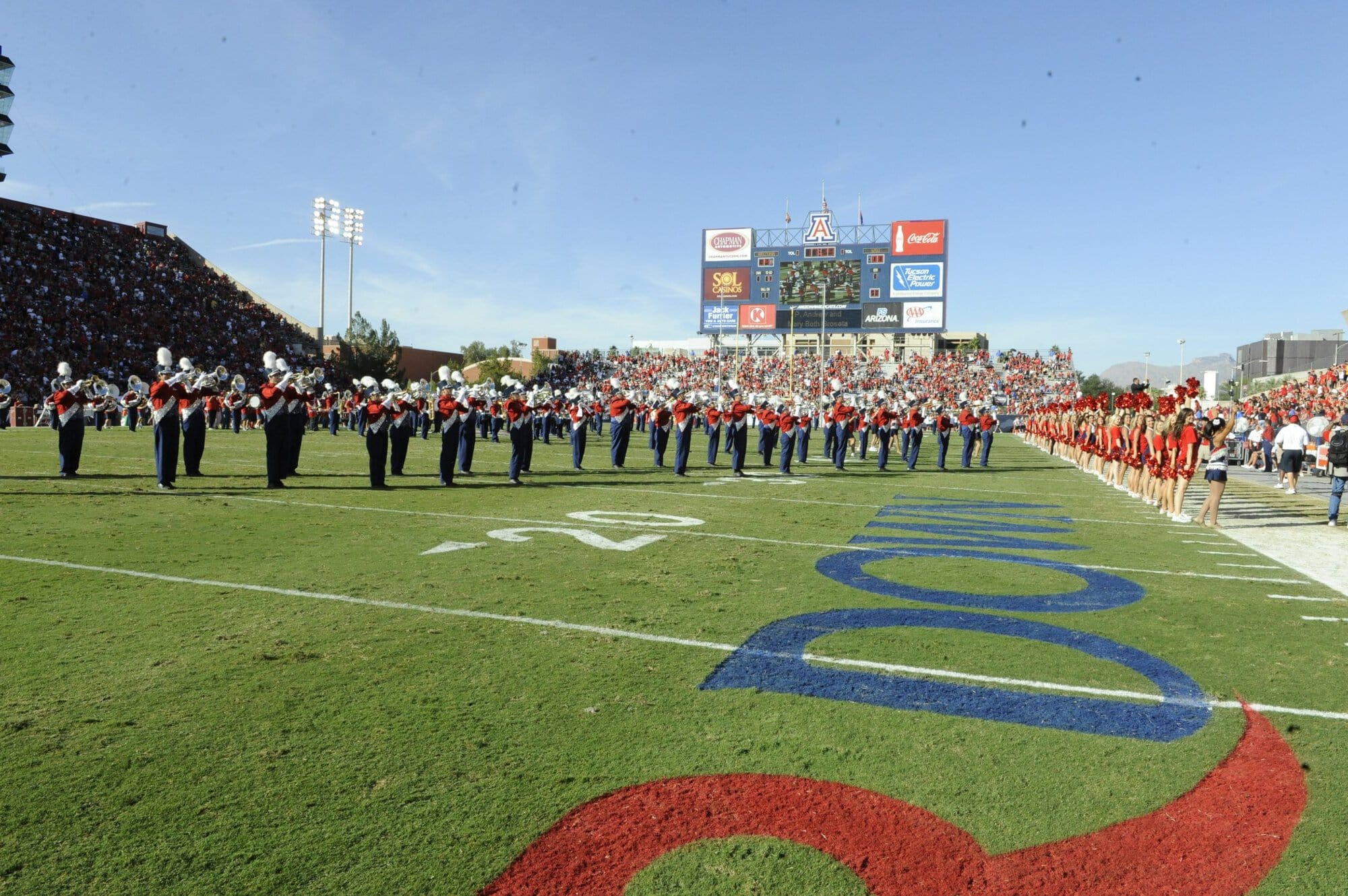 WSU UA Half-Time