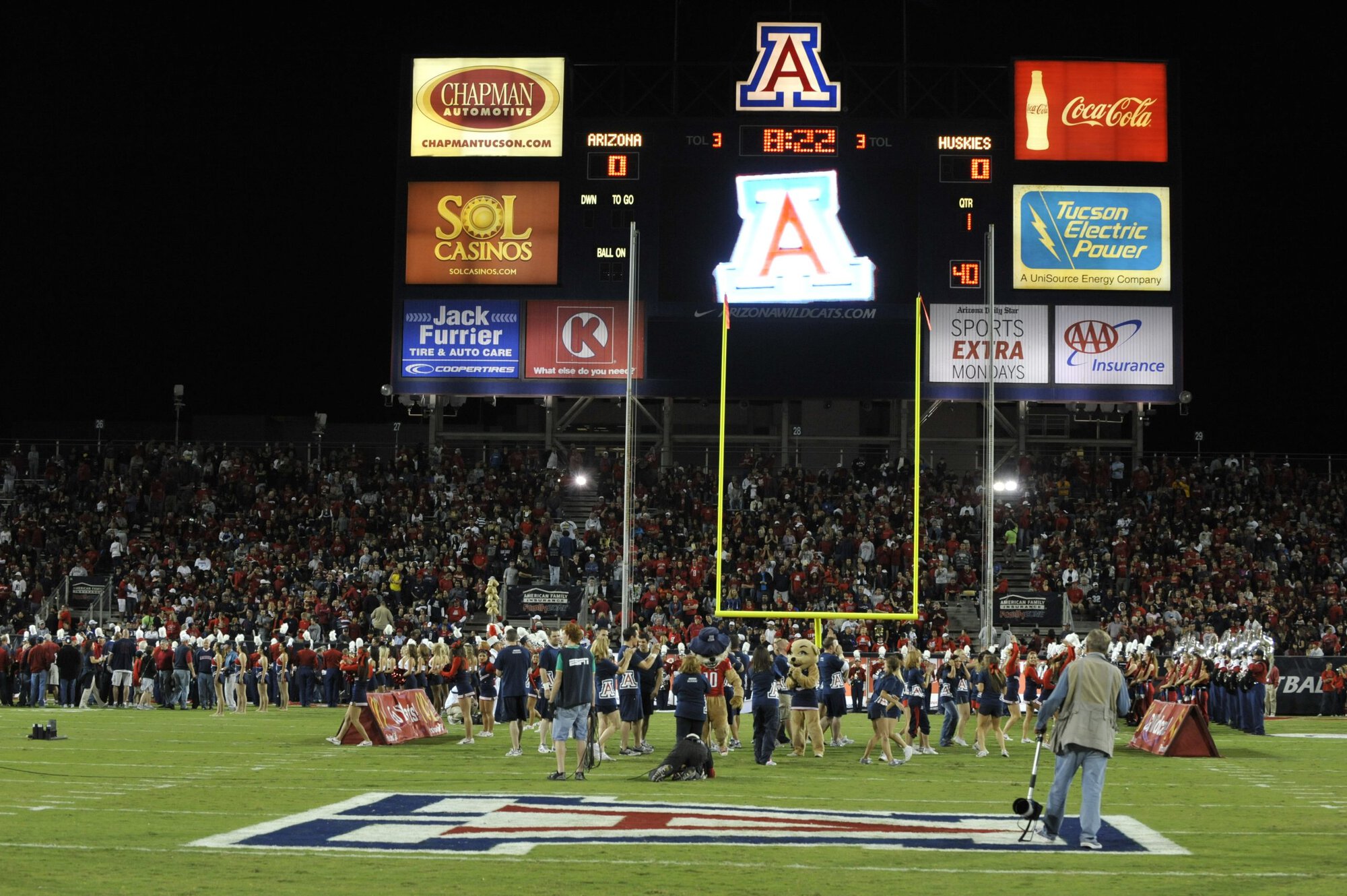 Pre-Game Washington vs Arizona