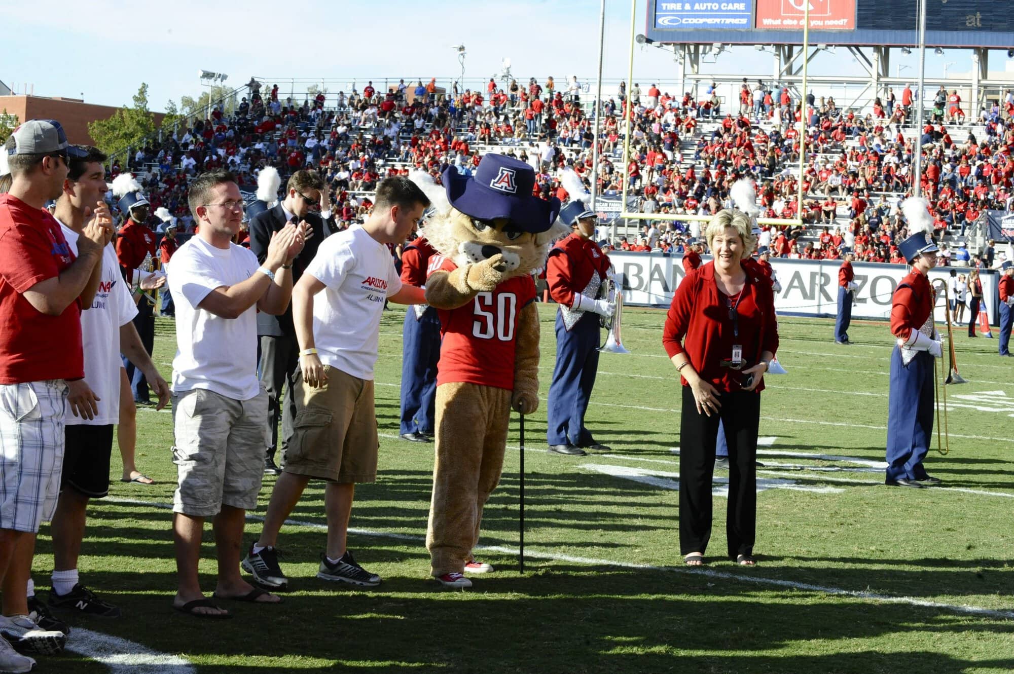 WSU UA Half-Time