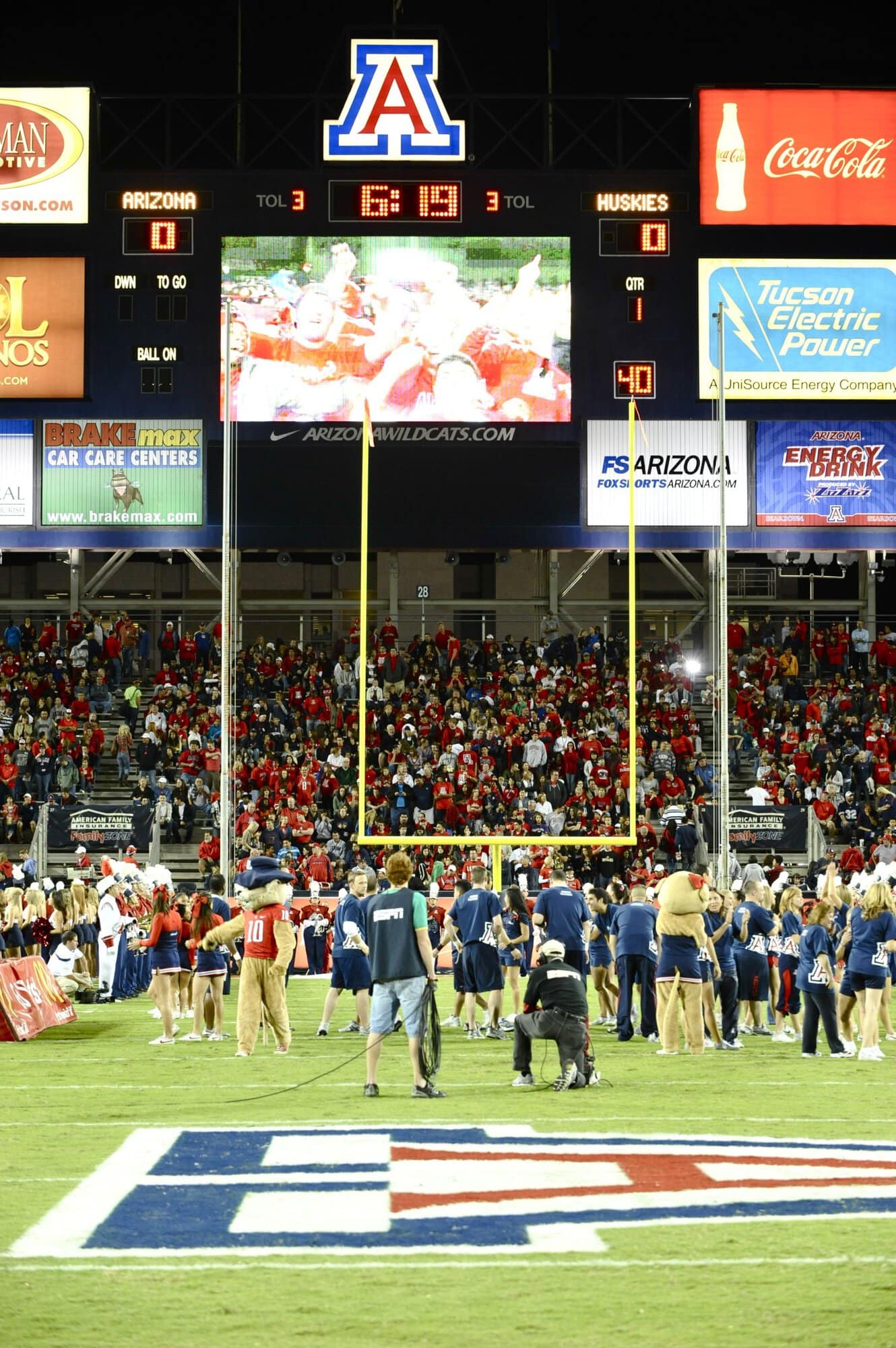 Pre-Game Washington vs Arizona