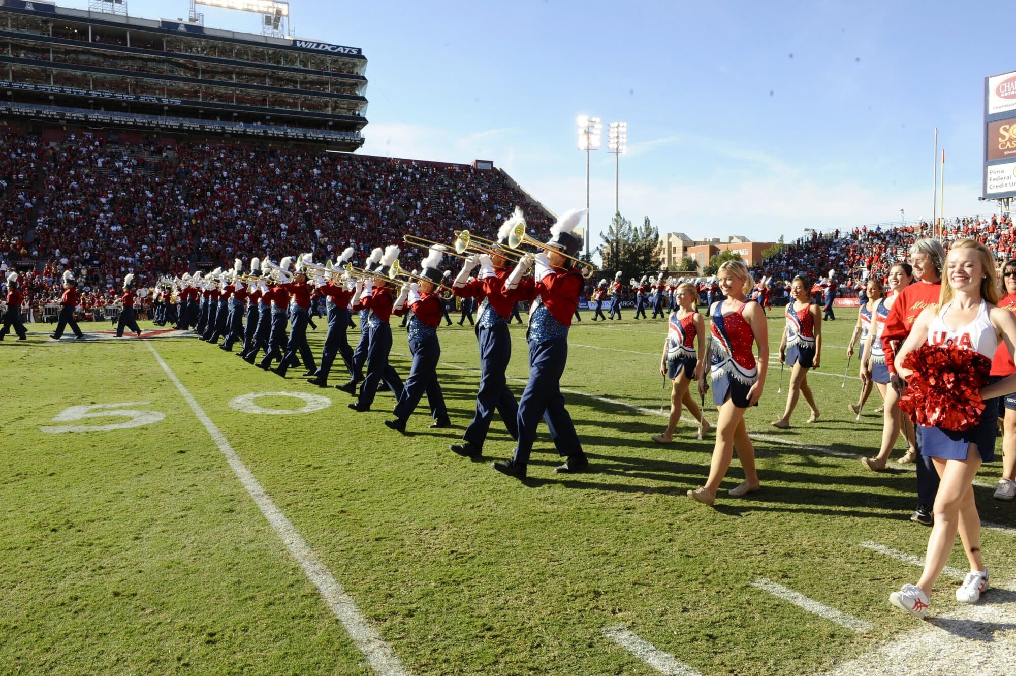 WSU UA Half-Time