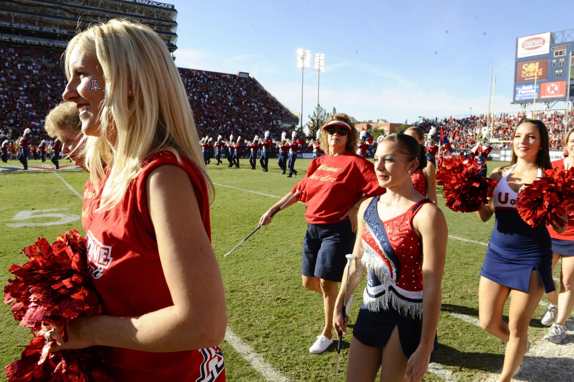 WSU UA Half-Time