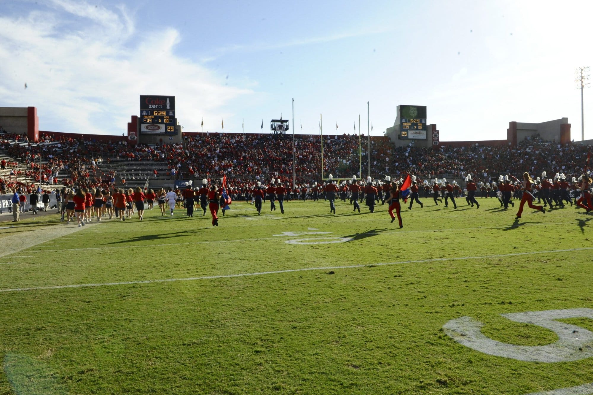 WSU UA Half-Time