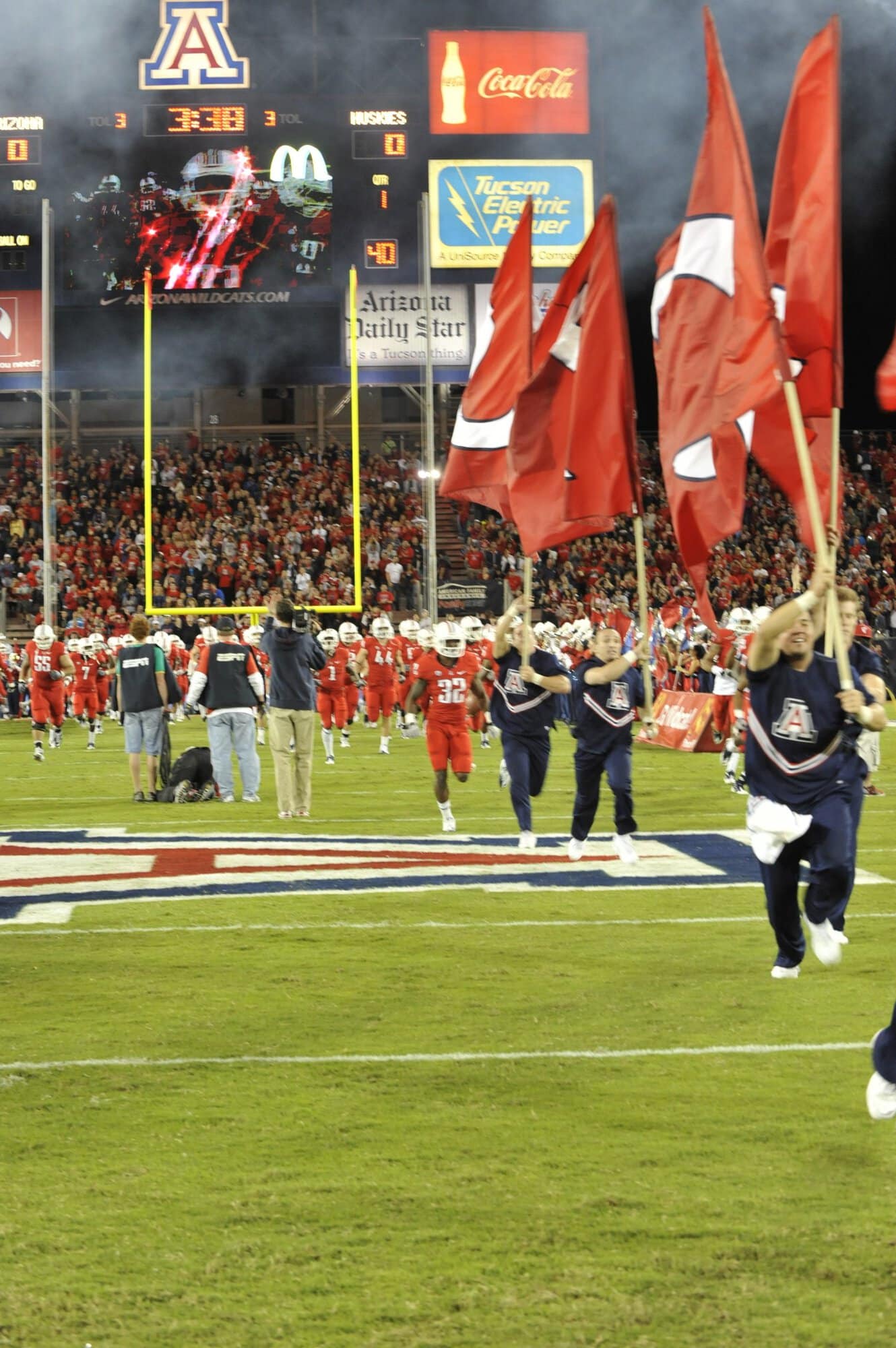 Pre-Game Washington vs Arizona