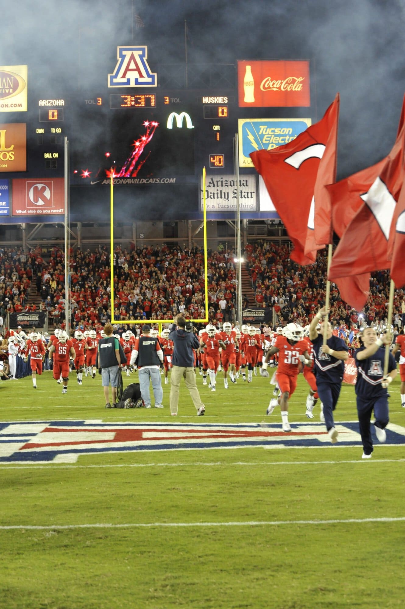 Pre-Game Washington vs Arizona