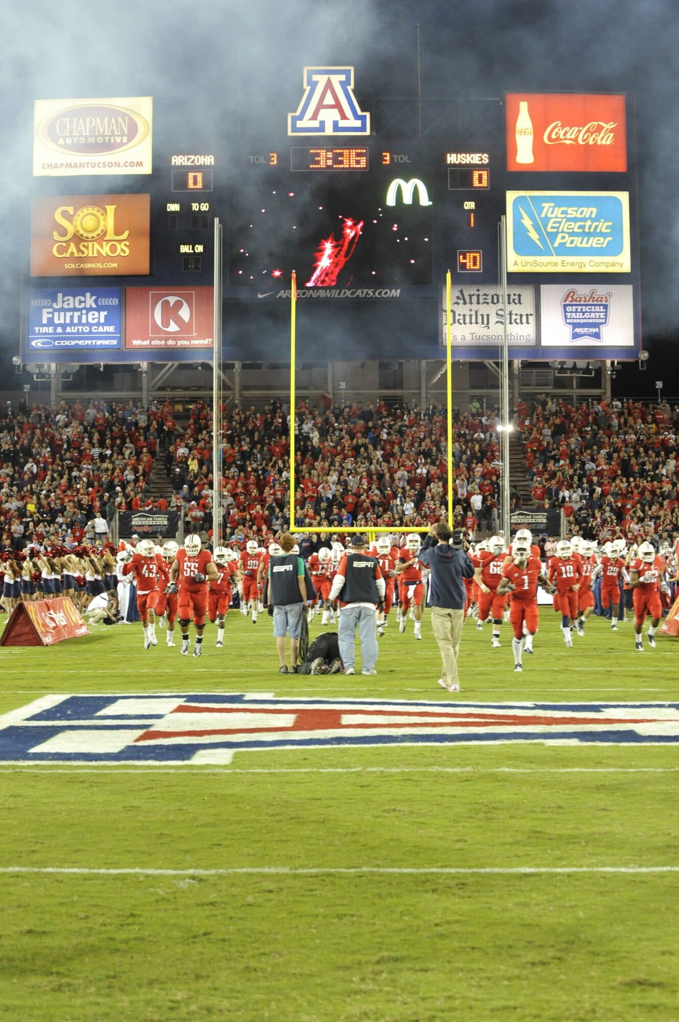 Pre-Game Washington vs Arizona