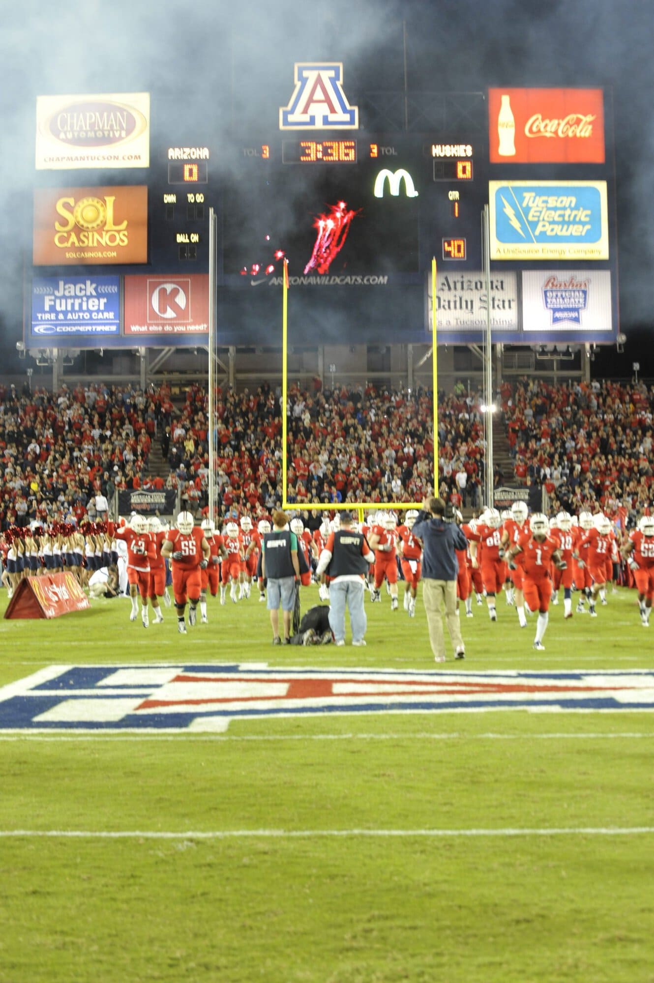 Pre-Game Washington vs Arizona