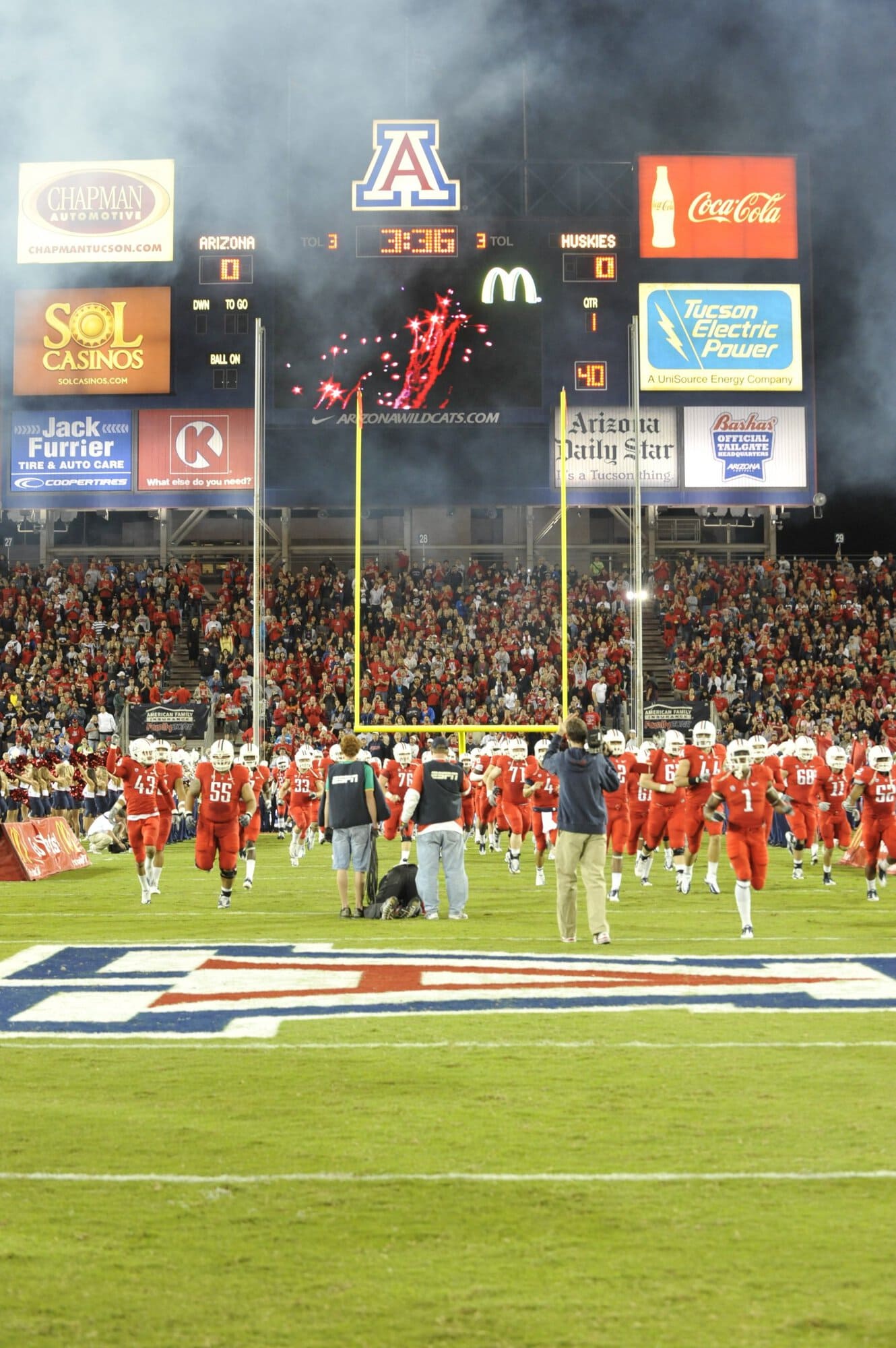 Pre-Game Washington vs Arizona