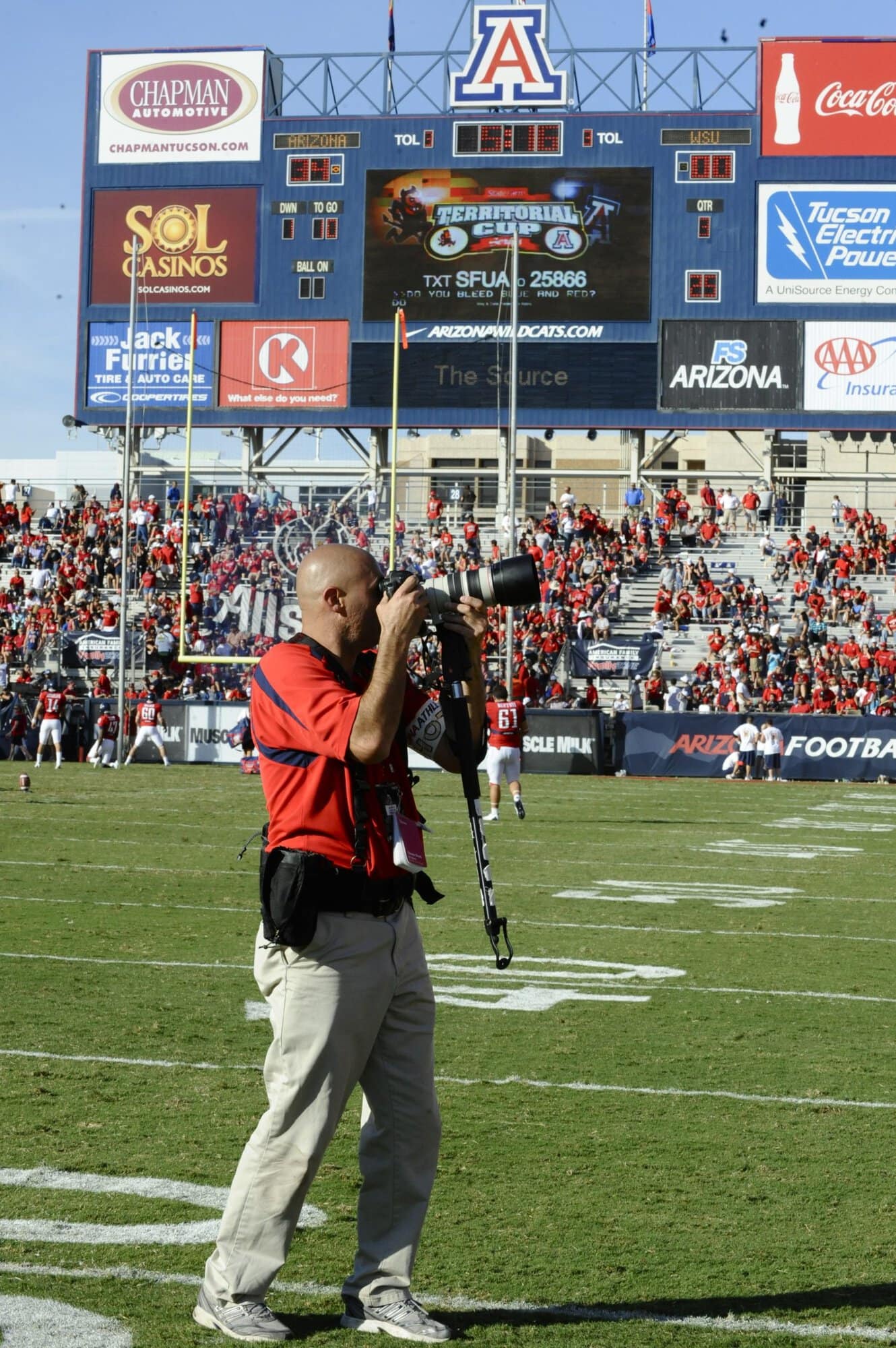 WSU UA Half-Time