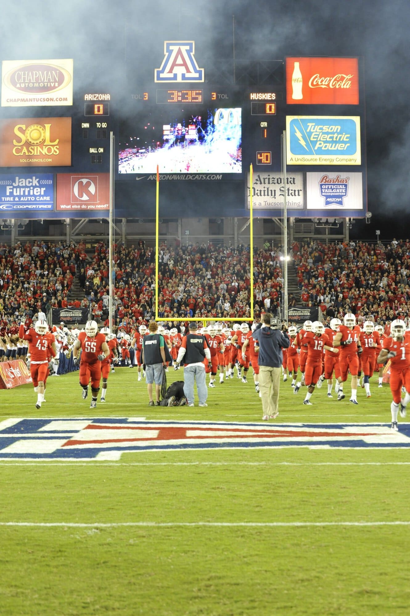 Pre-Game Washington vs Arizona