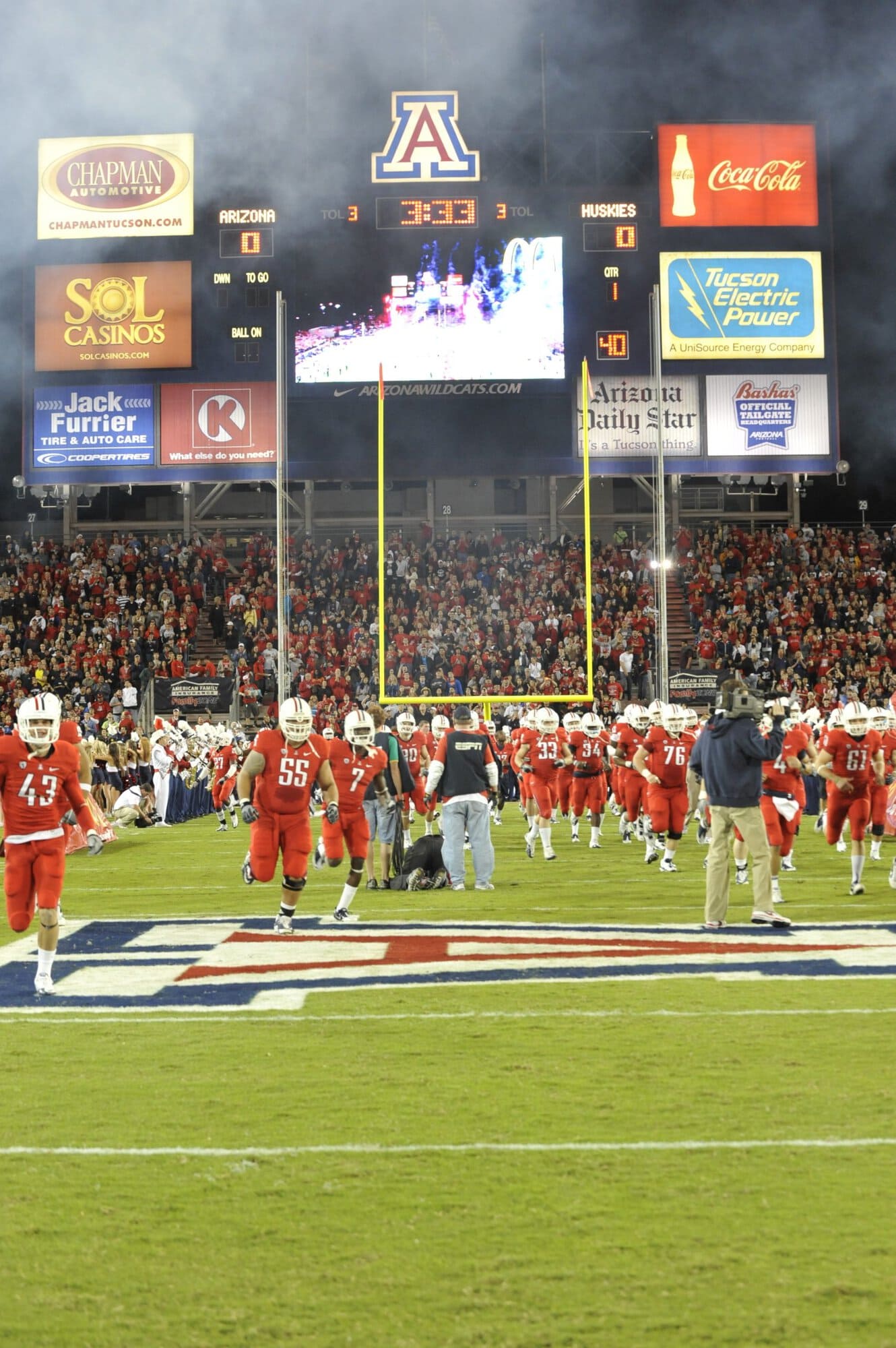 Pre-Game Washington vs Arizona