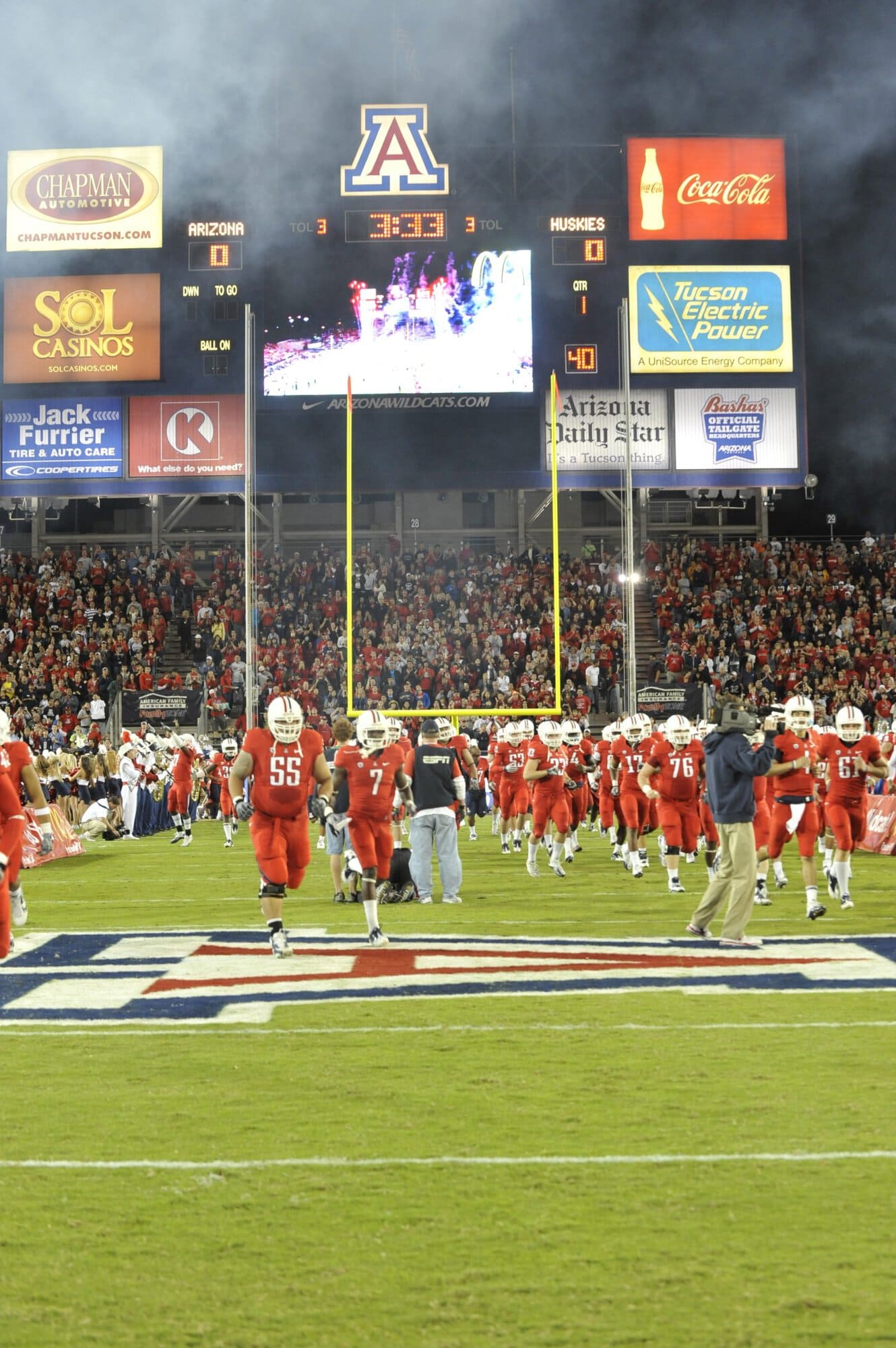Pre-Game Washington vs Arizona