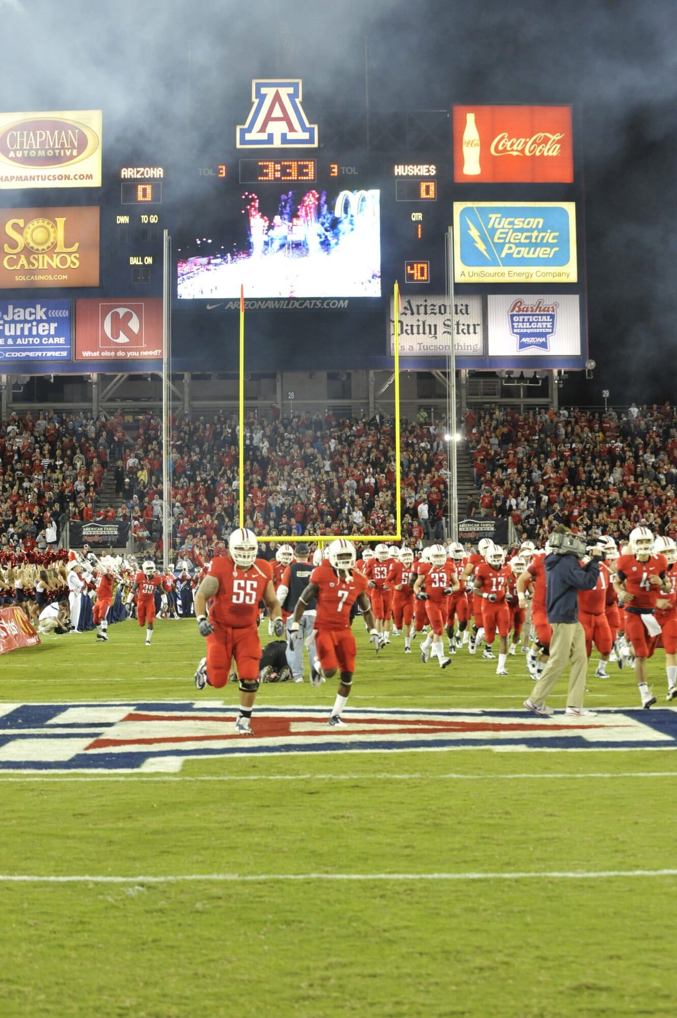 Pre-Game Washington vs Arizona