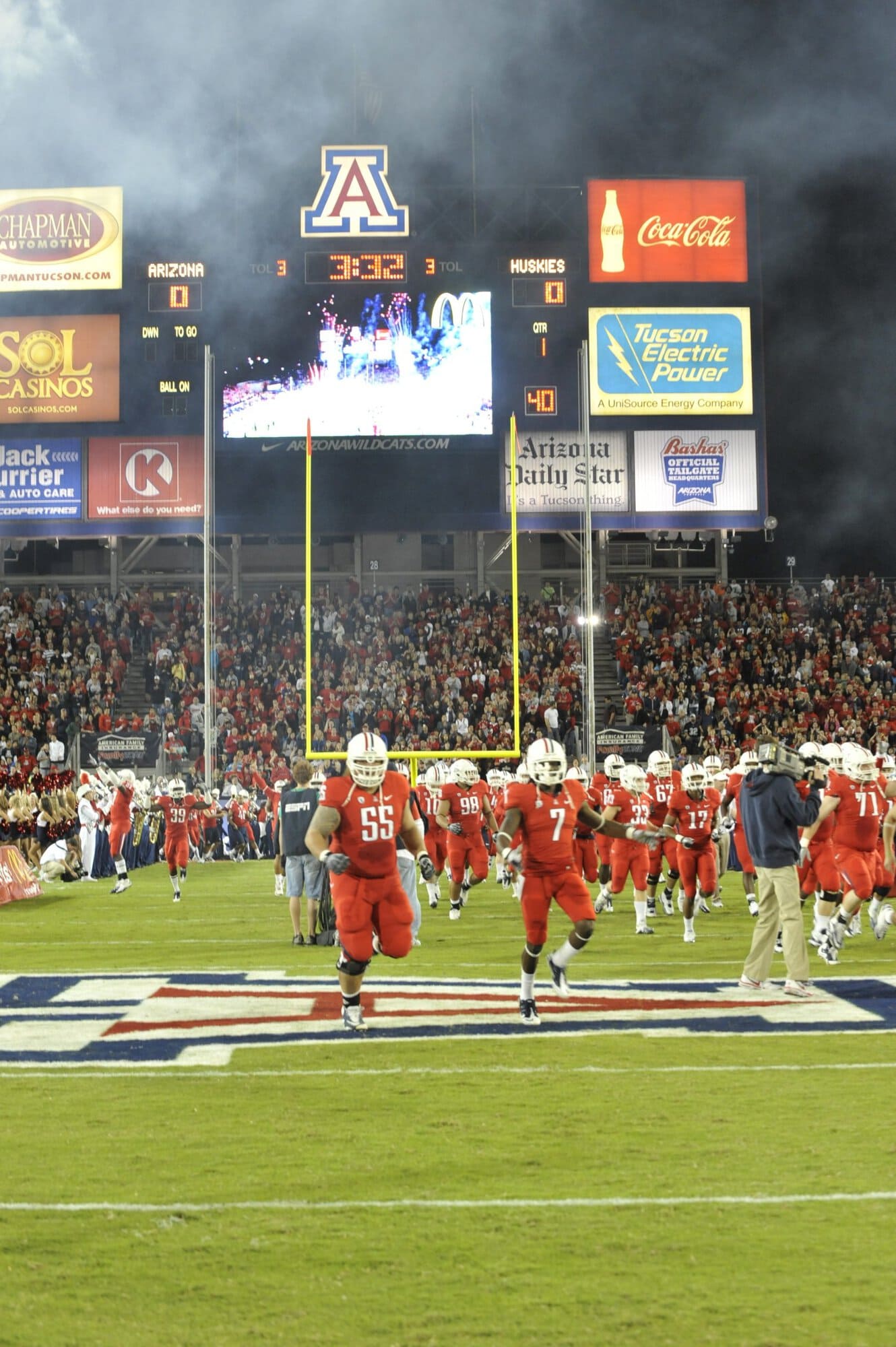 Pre-Game Washington vs Arizona