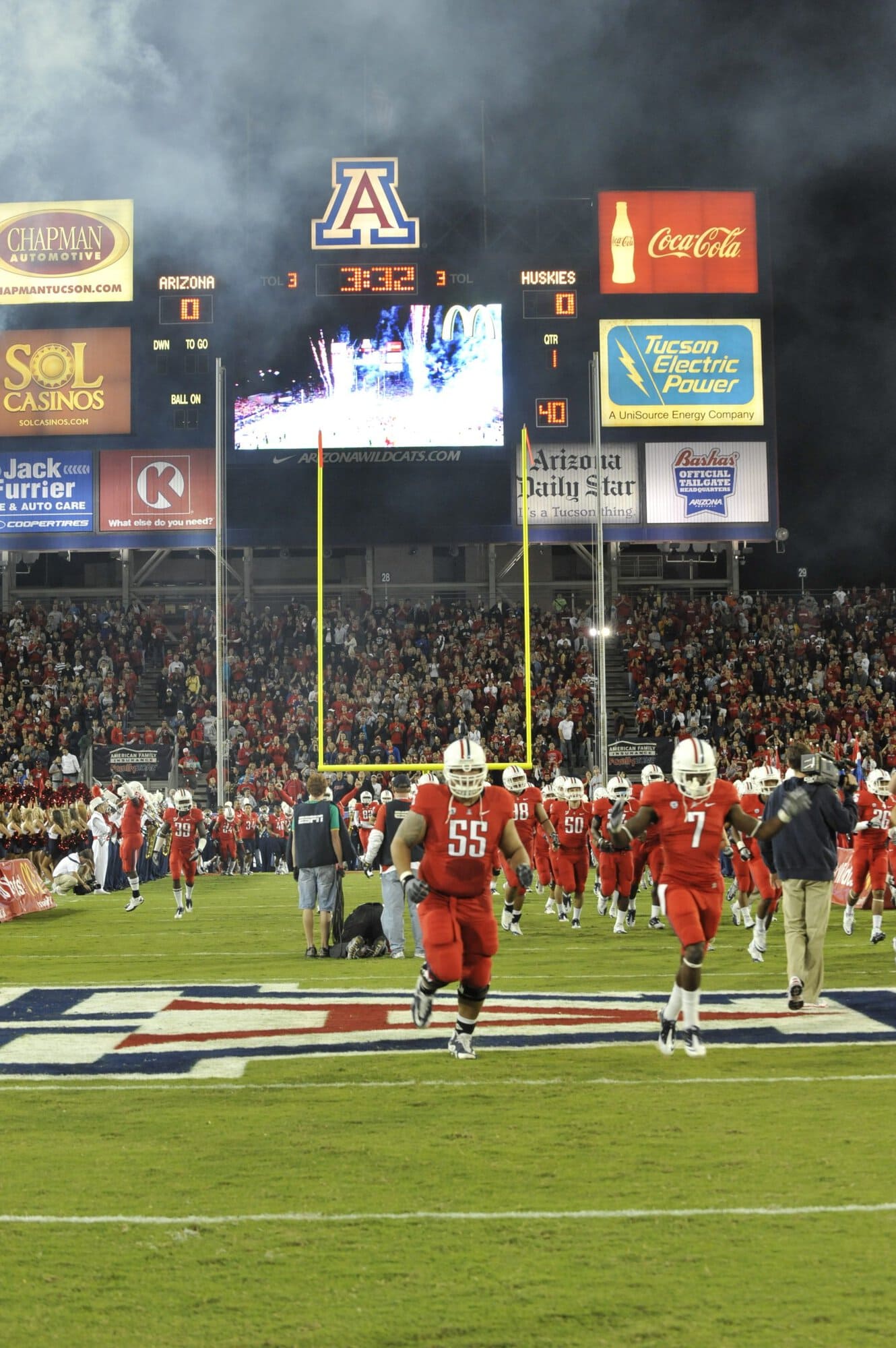 Pre-Game Washington vs Arizona