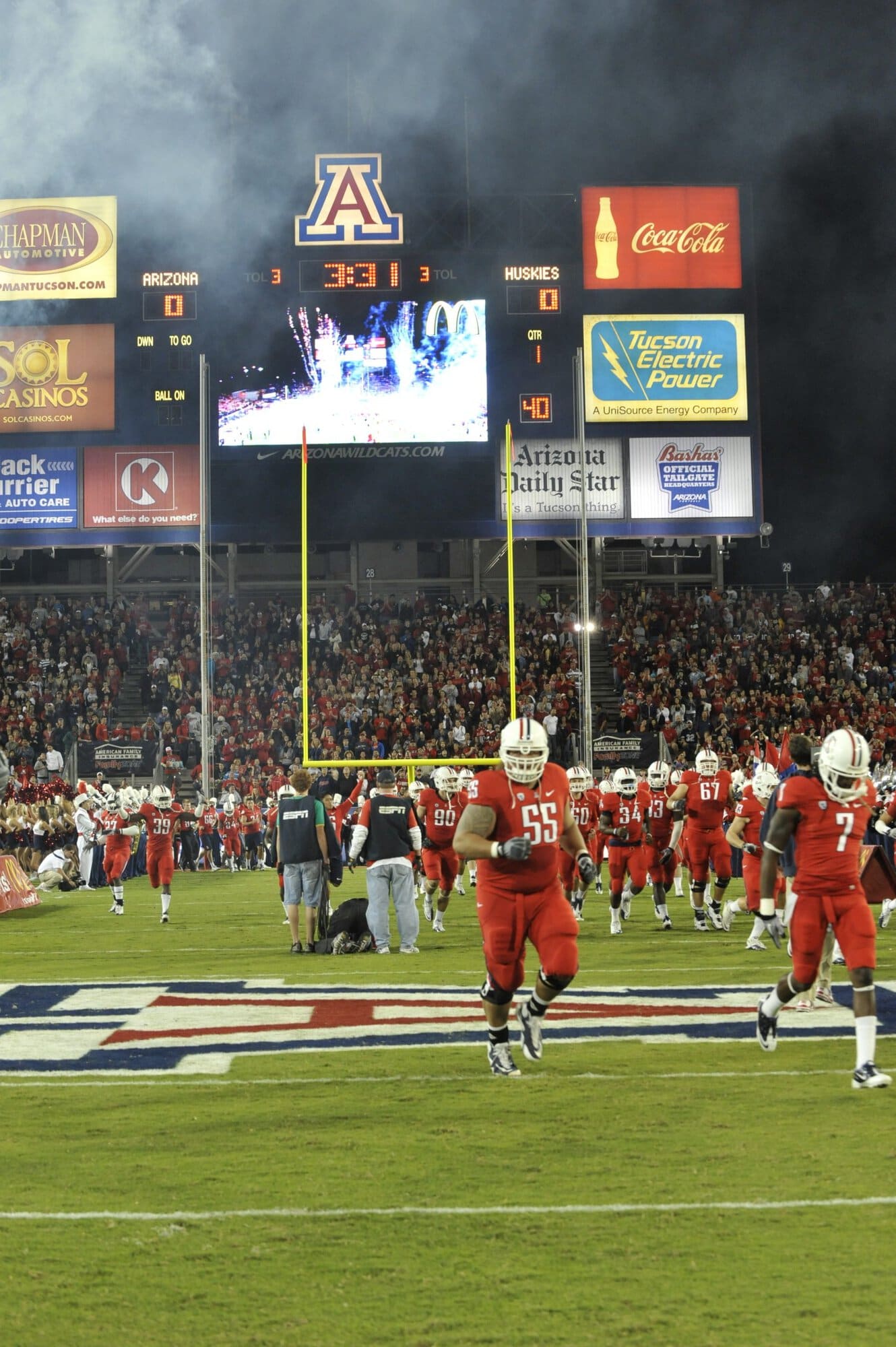 Pre-Game Washington vs Arizona