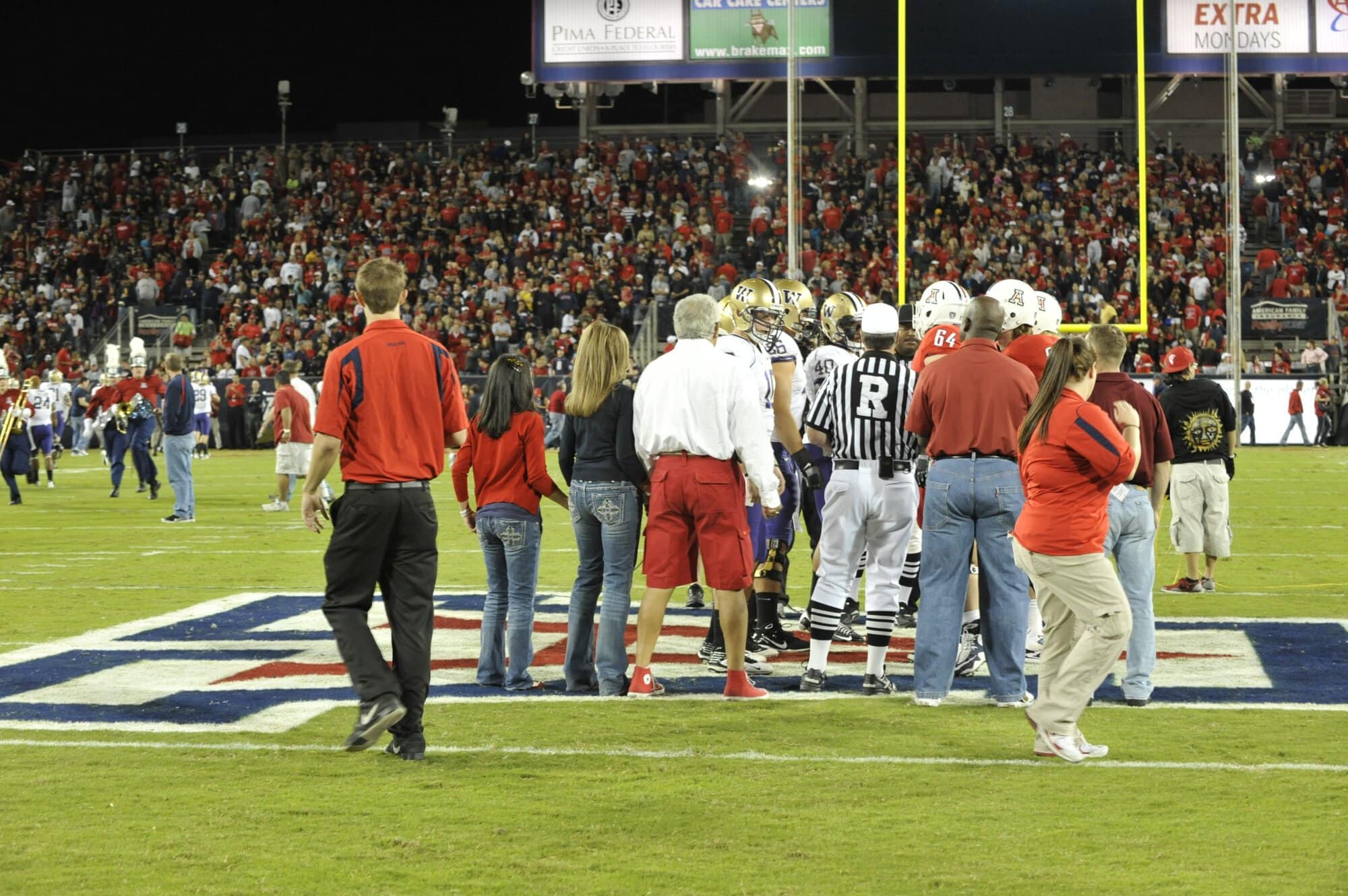 Pre-Game Washington vs Arizona