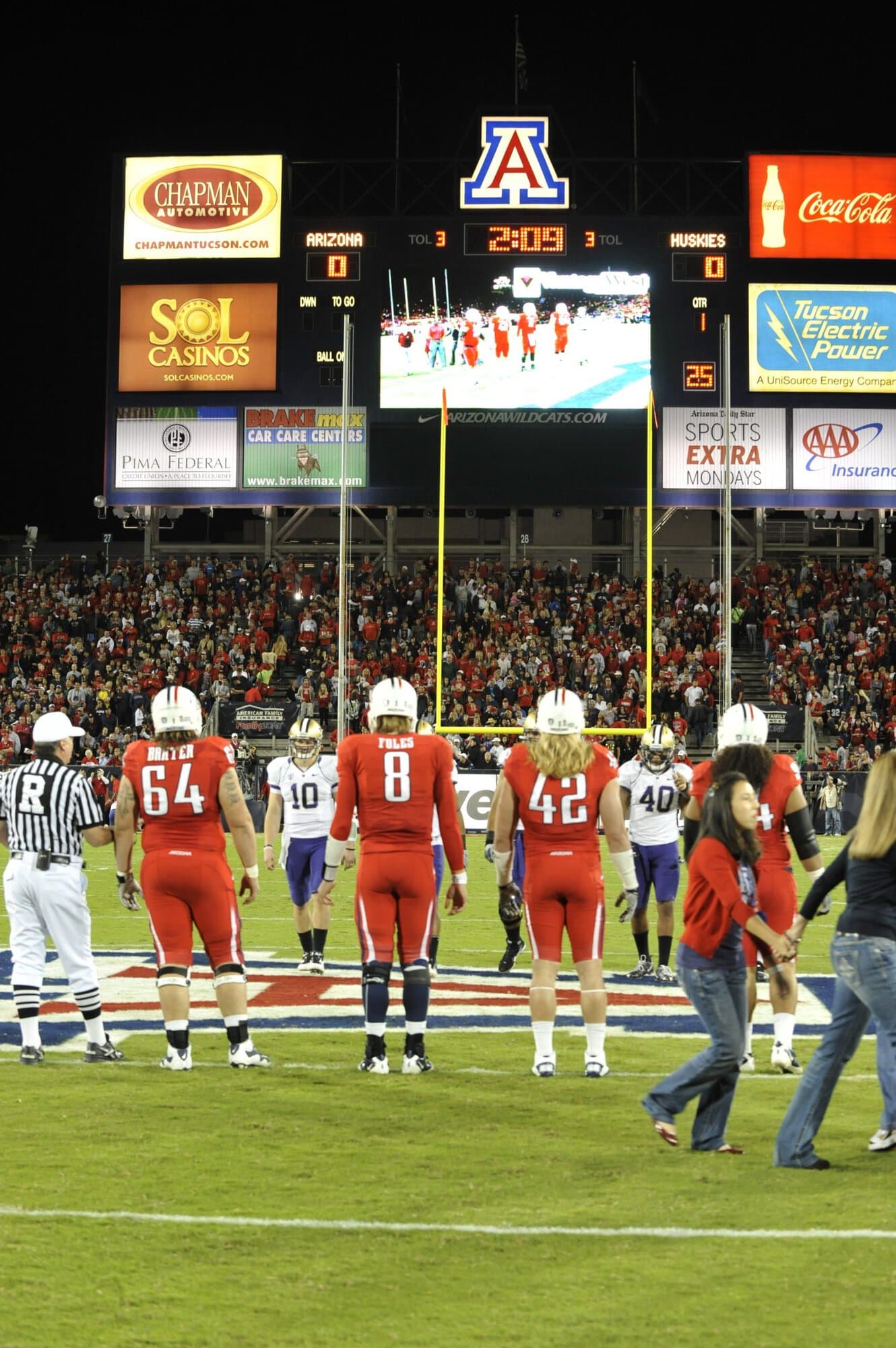 Pre-Game Washington vs Arizona