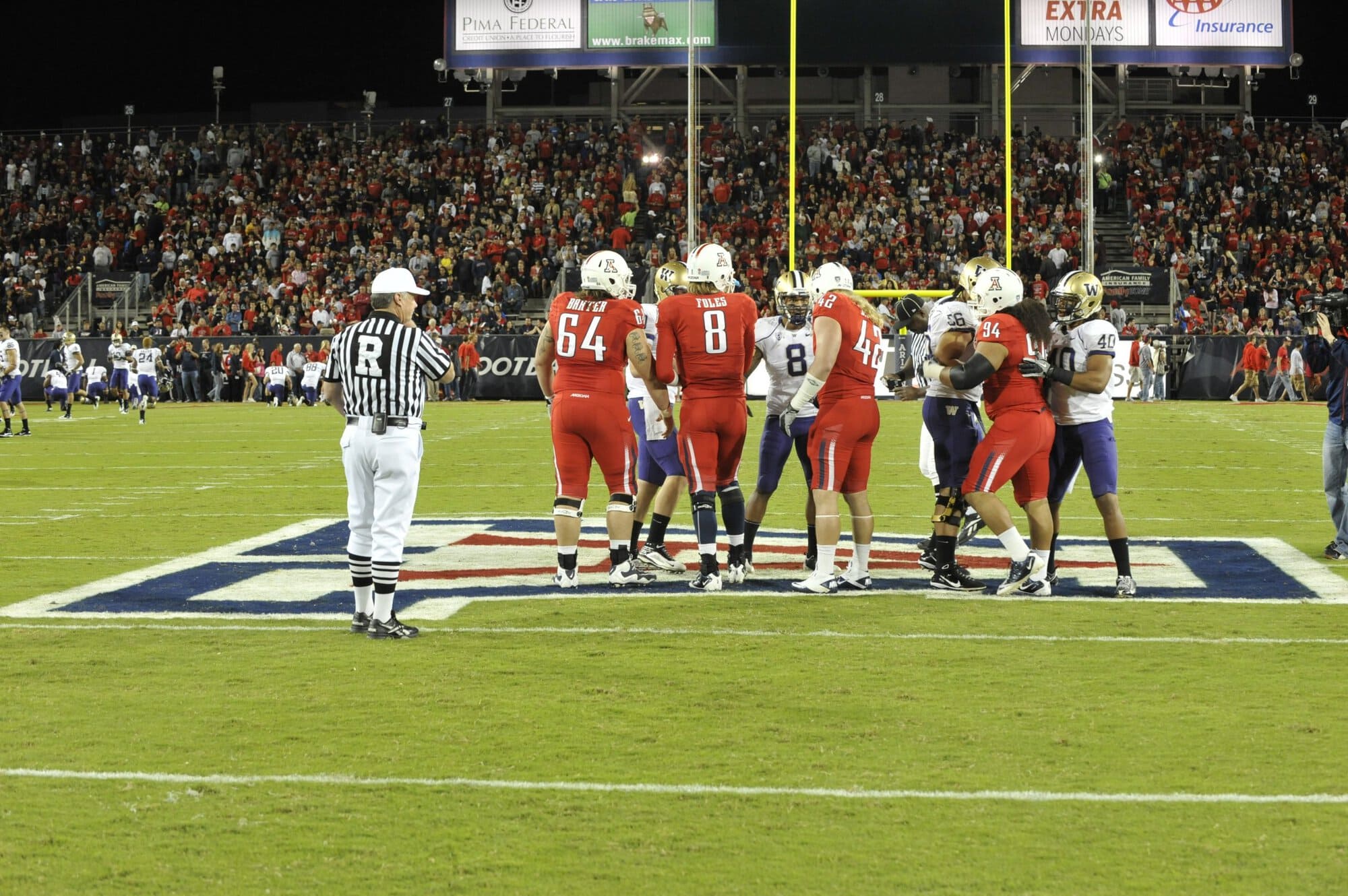 Pre-Game Washington vs Arizona