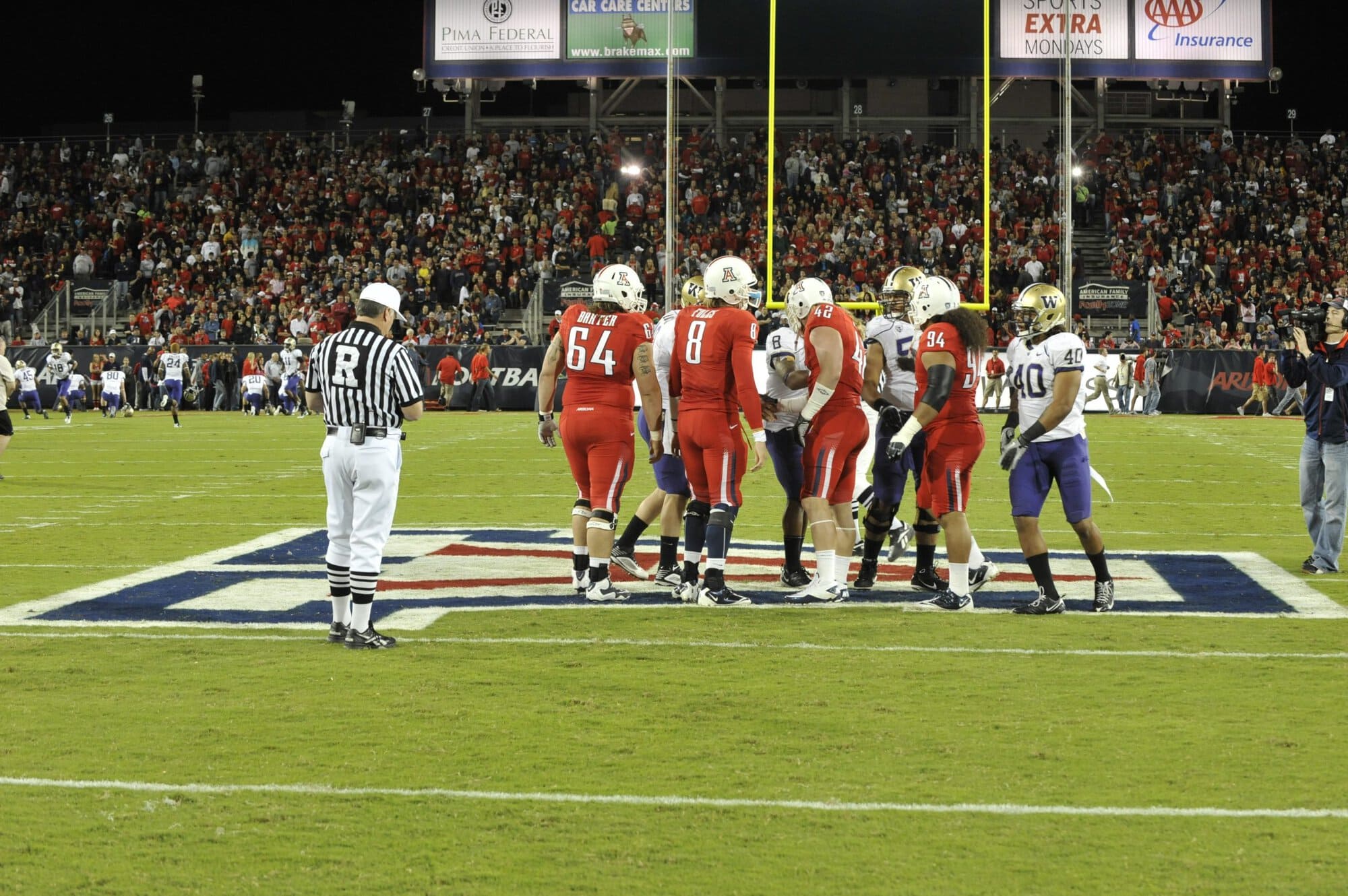 Pre-Game Washington vs Arizona