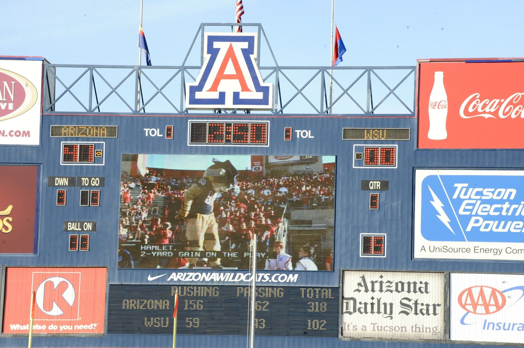 WSU UA Second-Half