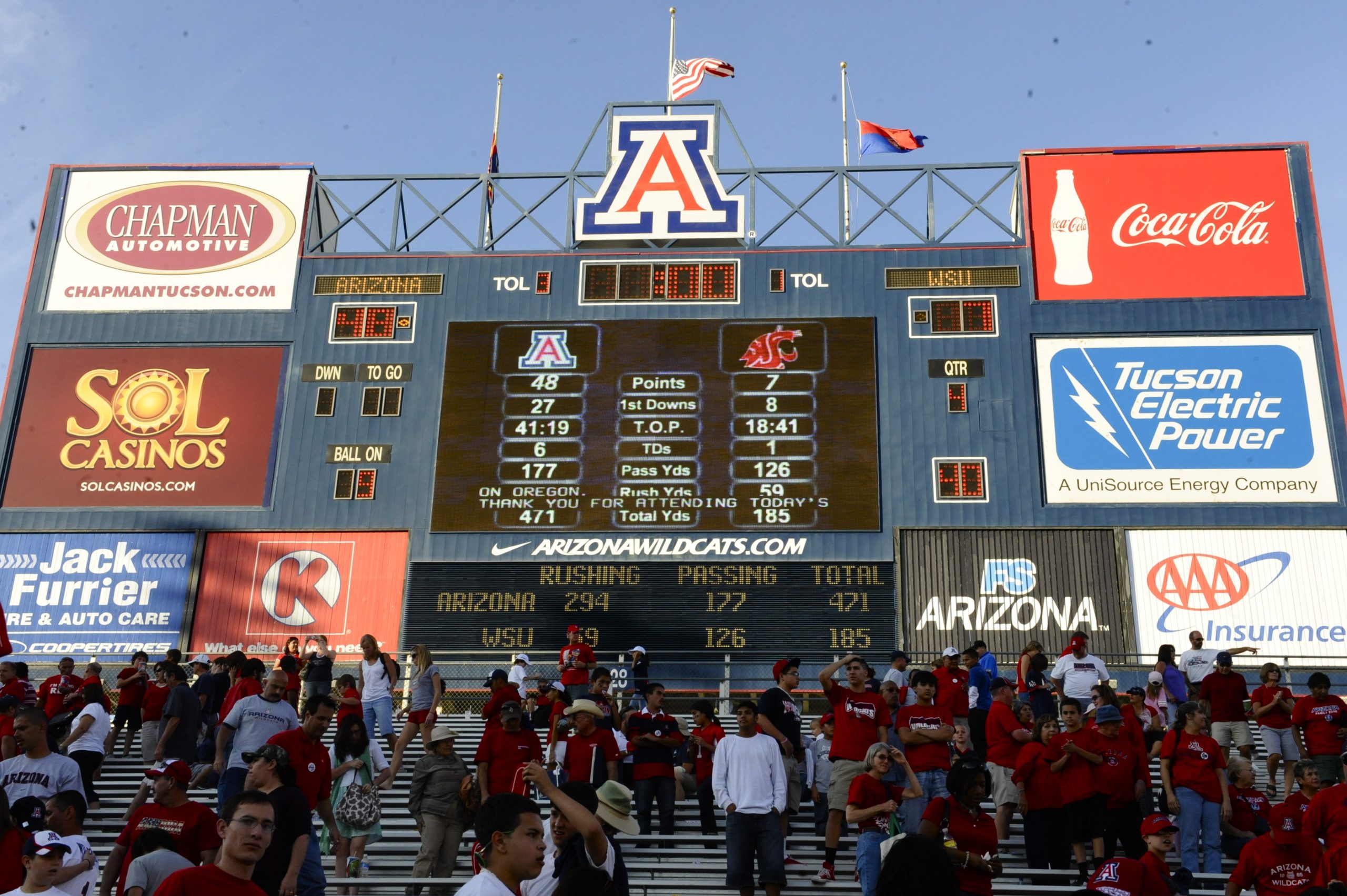 WSU UA Second-Half