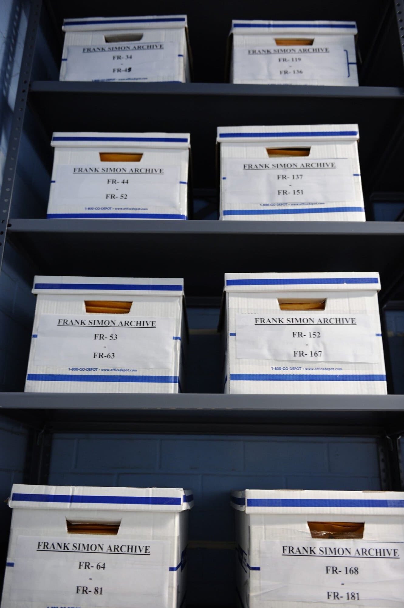 Frank Simon Library Update