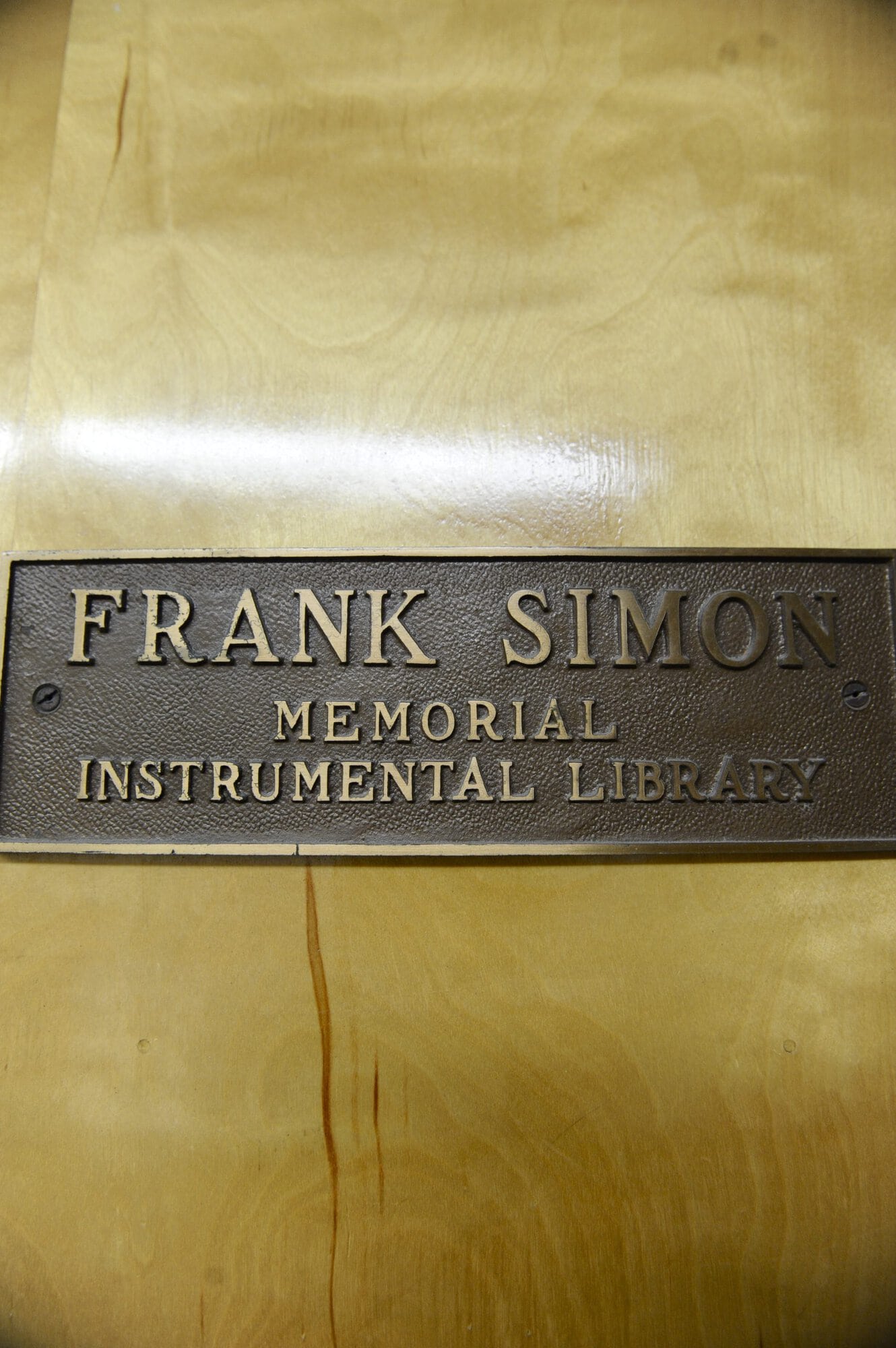 Frank Simon Library Update