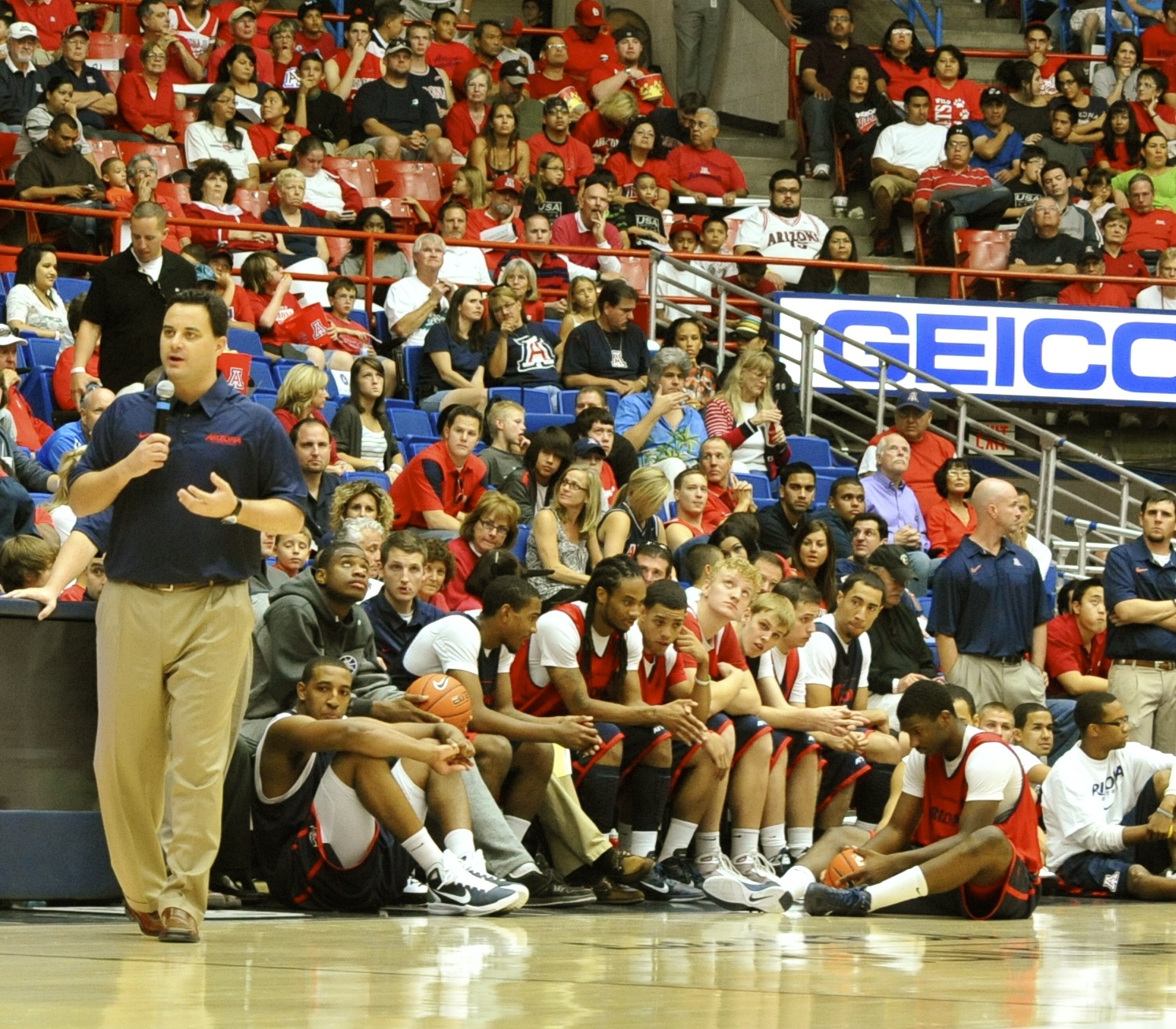 Red-Blue Basketball