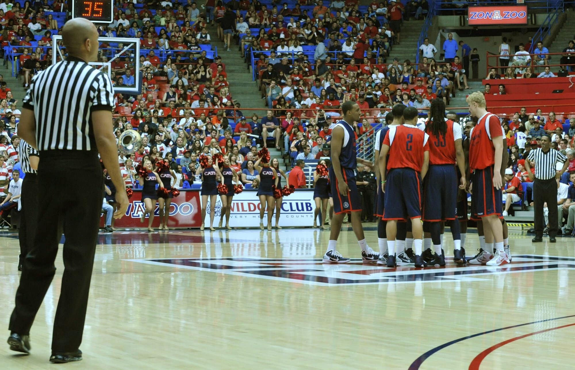 Red-Blue Basketball