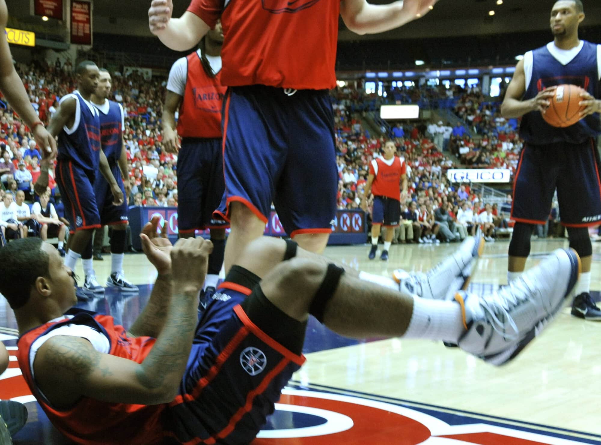 Red-Blue Basketball