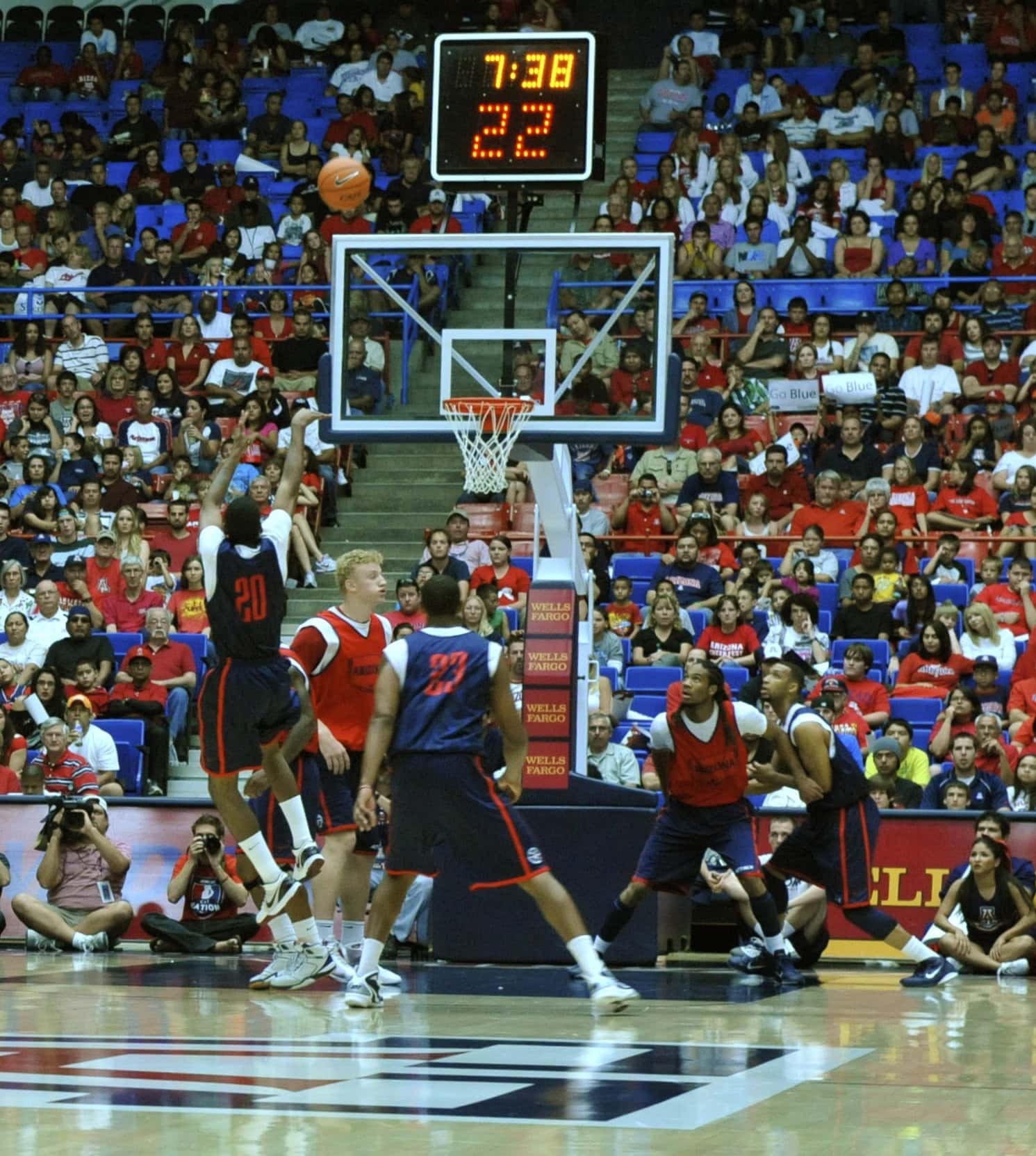 Red-Blue Basketball