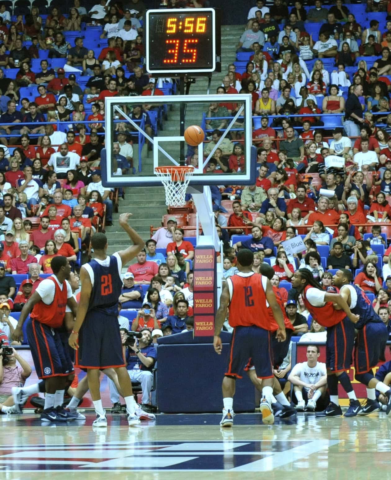 Red-Blue Basketball